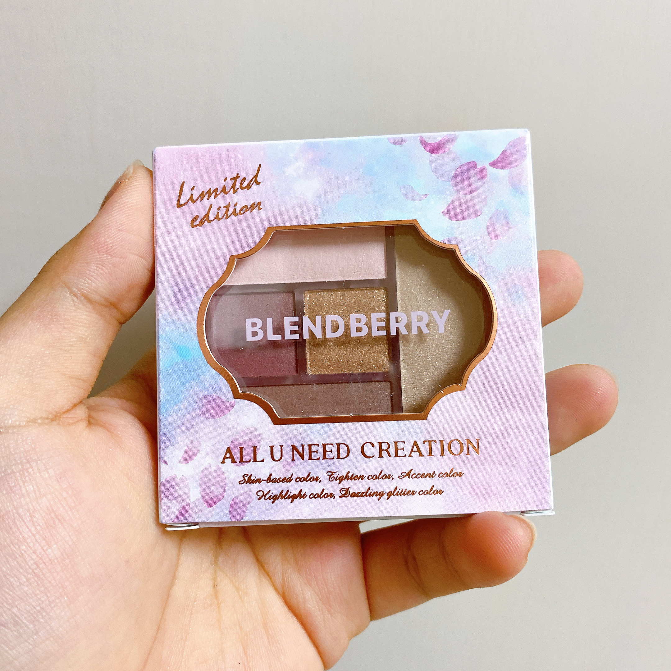 ブレンドベリー オールユーニード クリエイション 103 ハナガスミドリーム(限定色)/BLEND BERRY/マルチパレットを使ったクチコミ（1枚目）