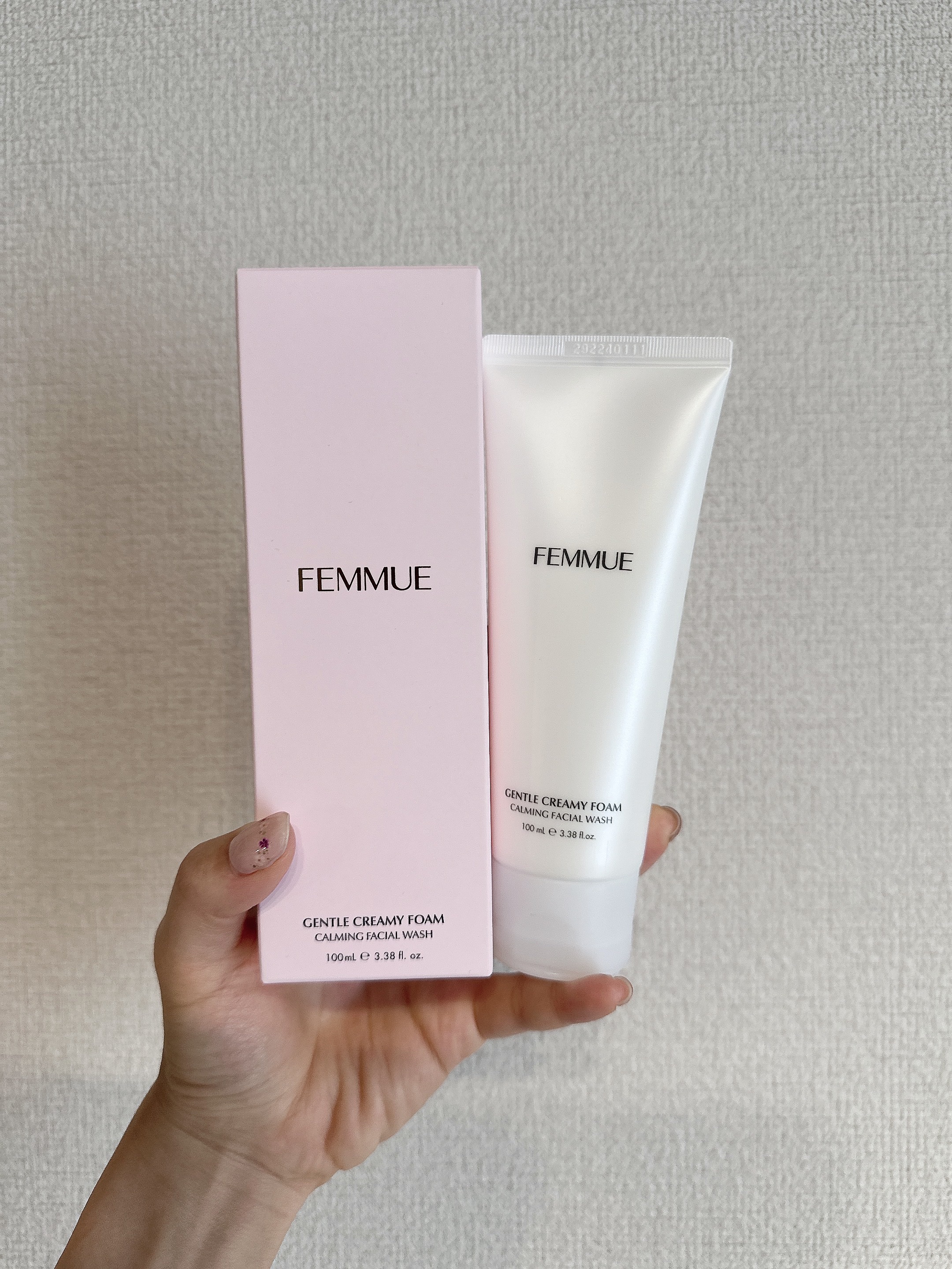 ジェントルクリーミー フォームウォッシュ/FEMMUE/洗顔フォームを使ったクチコミ（1枚目）