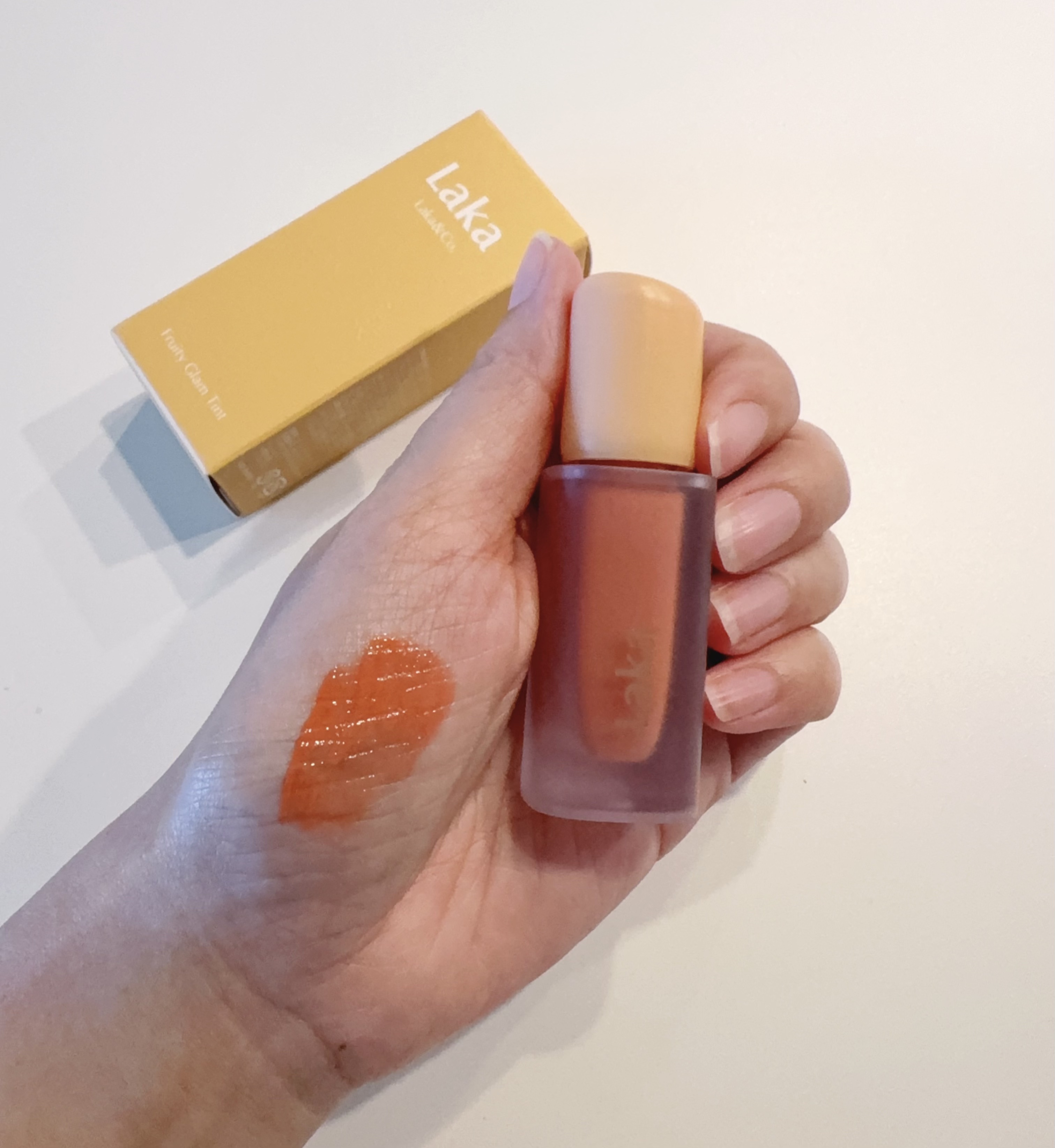 フルーティーグラムティント/Laka/リップティントを使ったクチコミ（3枚目）