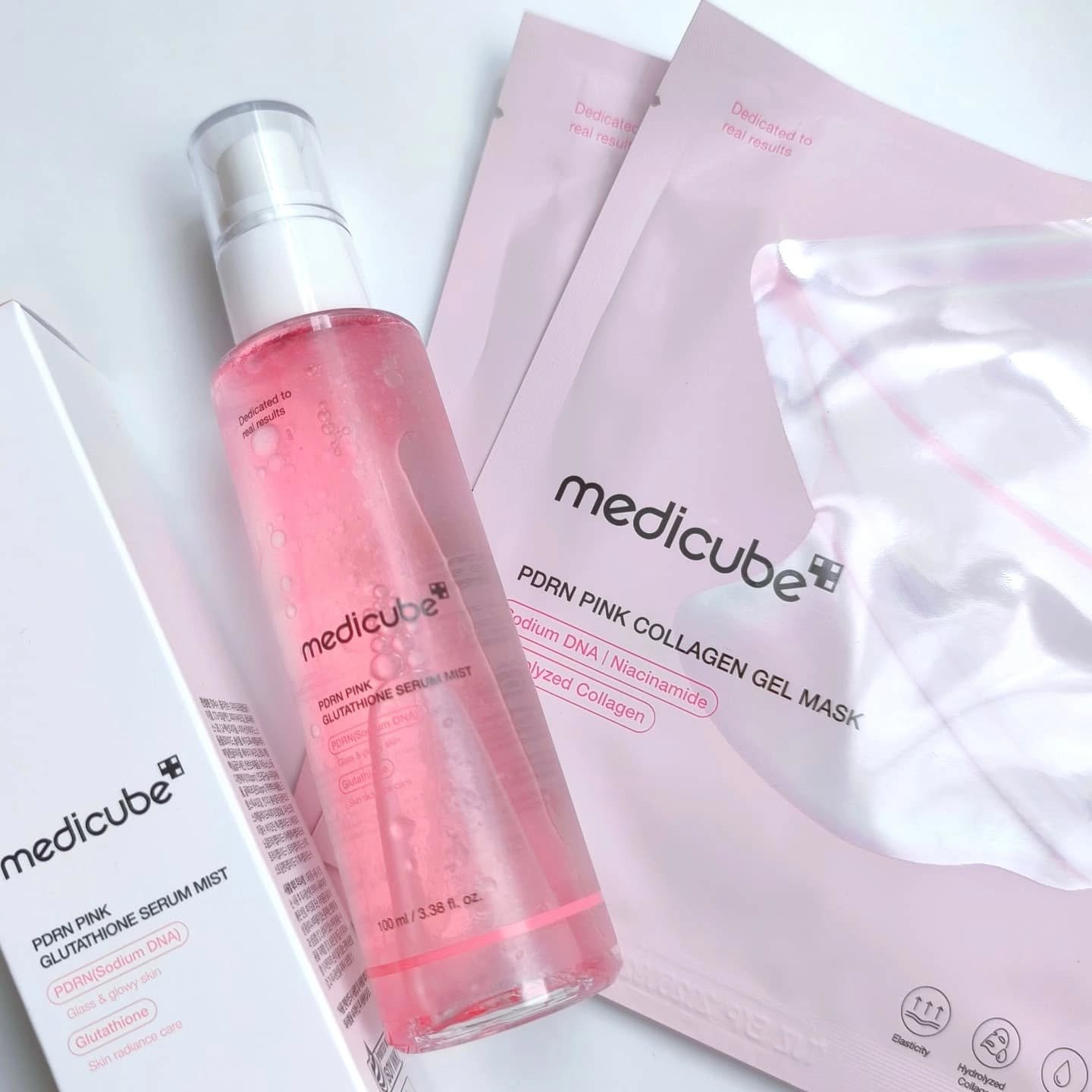 PDRNピンクコラーゲンゲルマスク/MEDICUBE/シートマスク・パックを使ったクチコミ（1枚目）