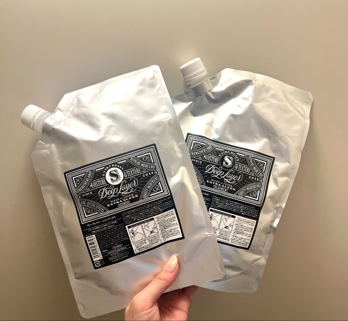 ディープレイヤー シャンプーExS(R) /トリートメントExS(R) /DeepLayer/サロンシャンプーを使ったクチコミ（1枚目）