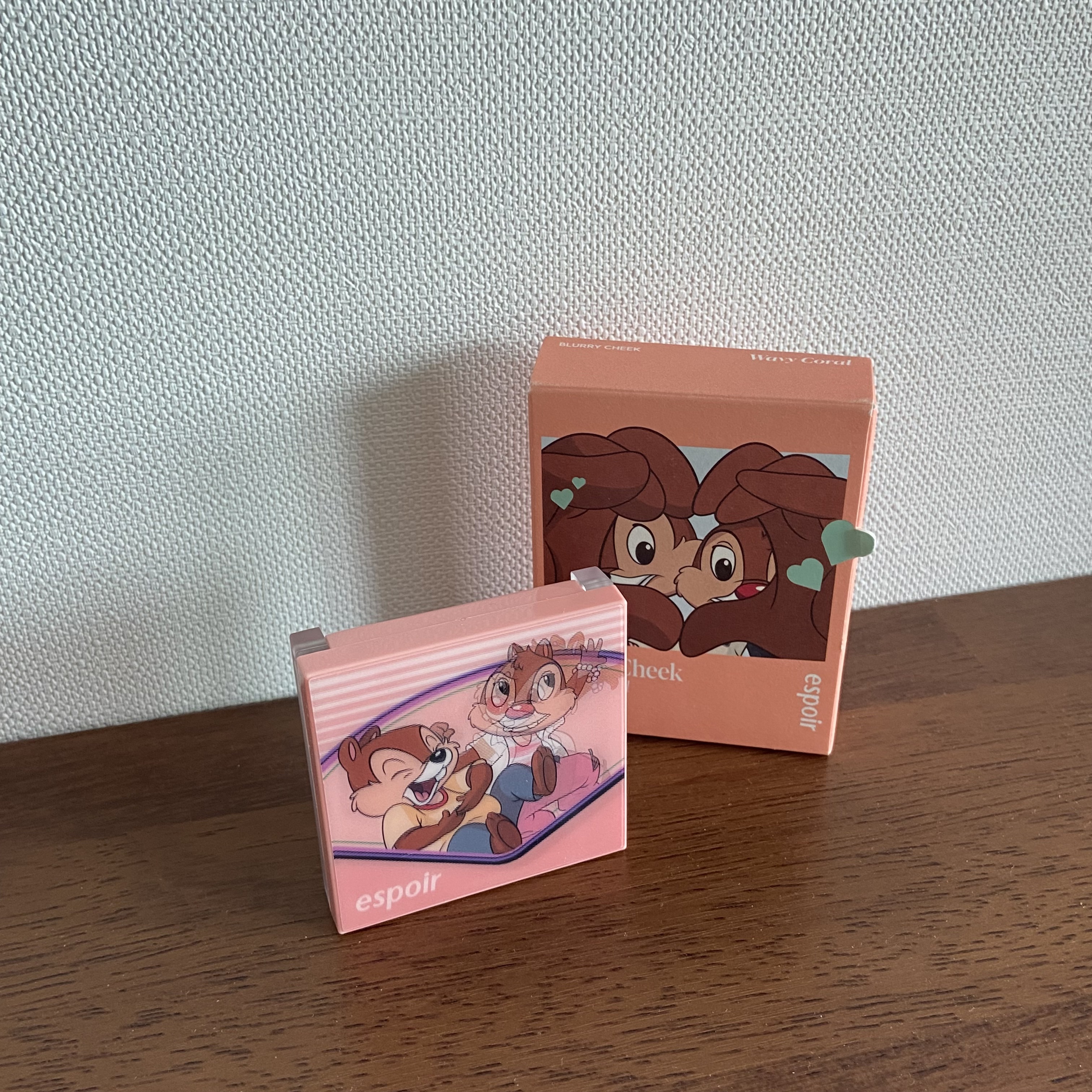 ブラリーチーク(ディズニーエディション)/espoir/チークを使ったクチコミ（1枚目）