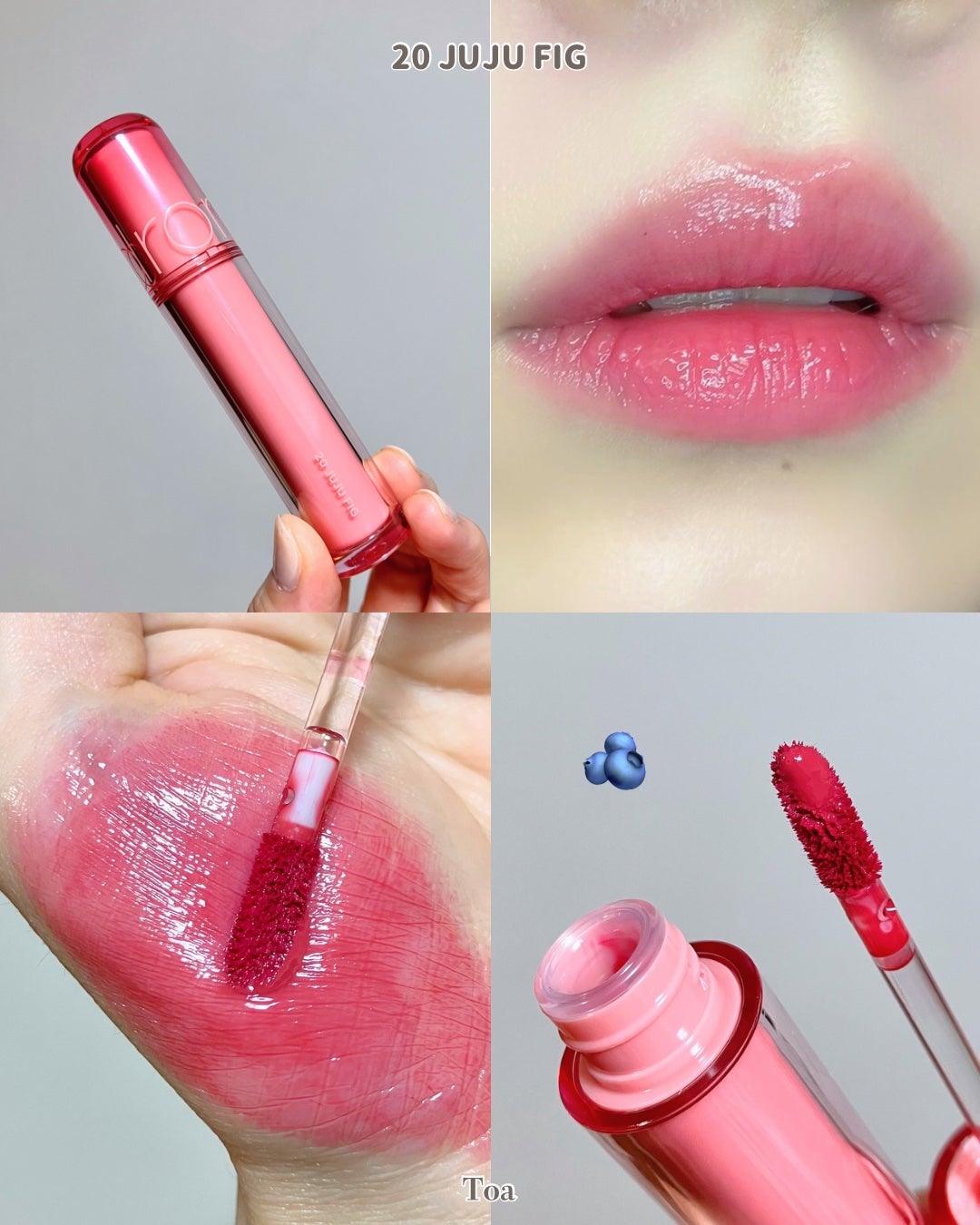 ザ ジューシーラスティングティント/rom&nd/リップティントを使ったクチコミ(2枚目)