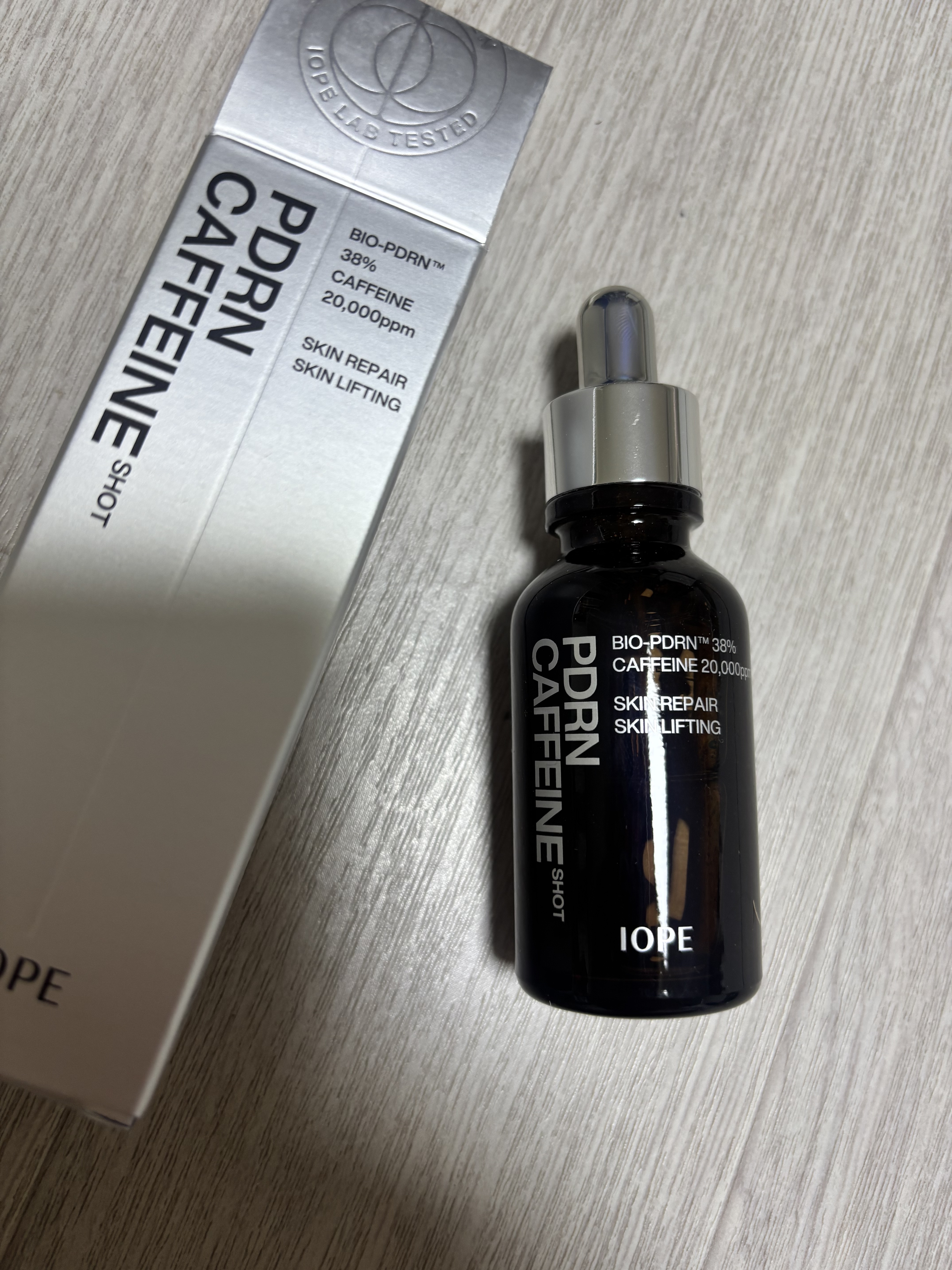 PDRNカフェインショット/IOPE/美容液を使ったクチコミ（2枚目）