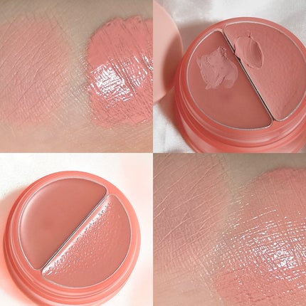 チークトーン リップ&チーク デュオバーム/TONYMOLY/口紅を使ったクチコミ(2枚目)