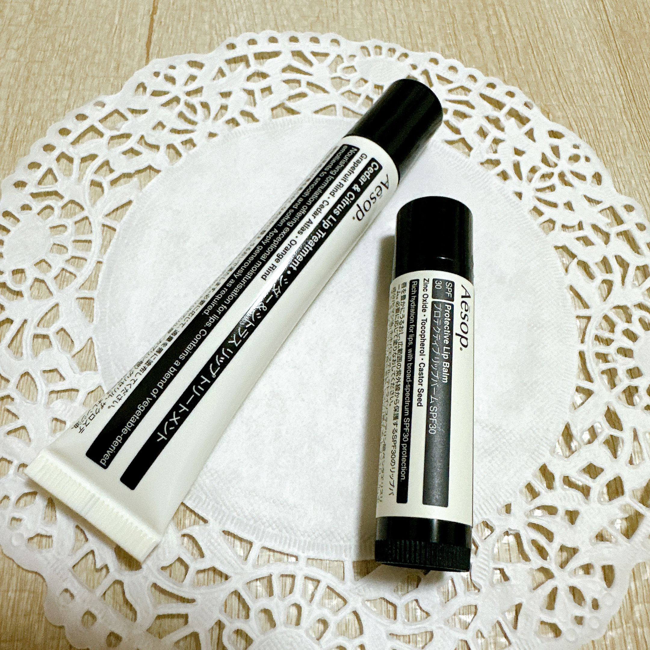 プロテクティブリップバームSPF30/Aesop/リップバームを使ったクチコミ（2枚目）