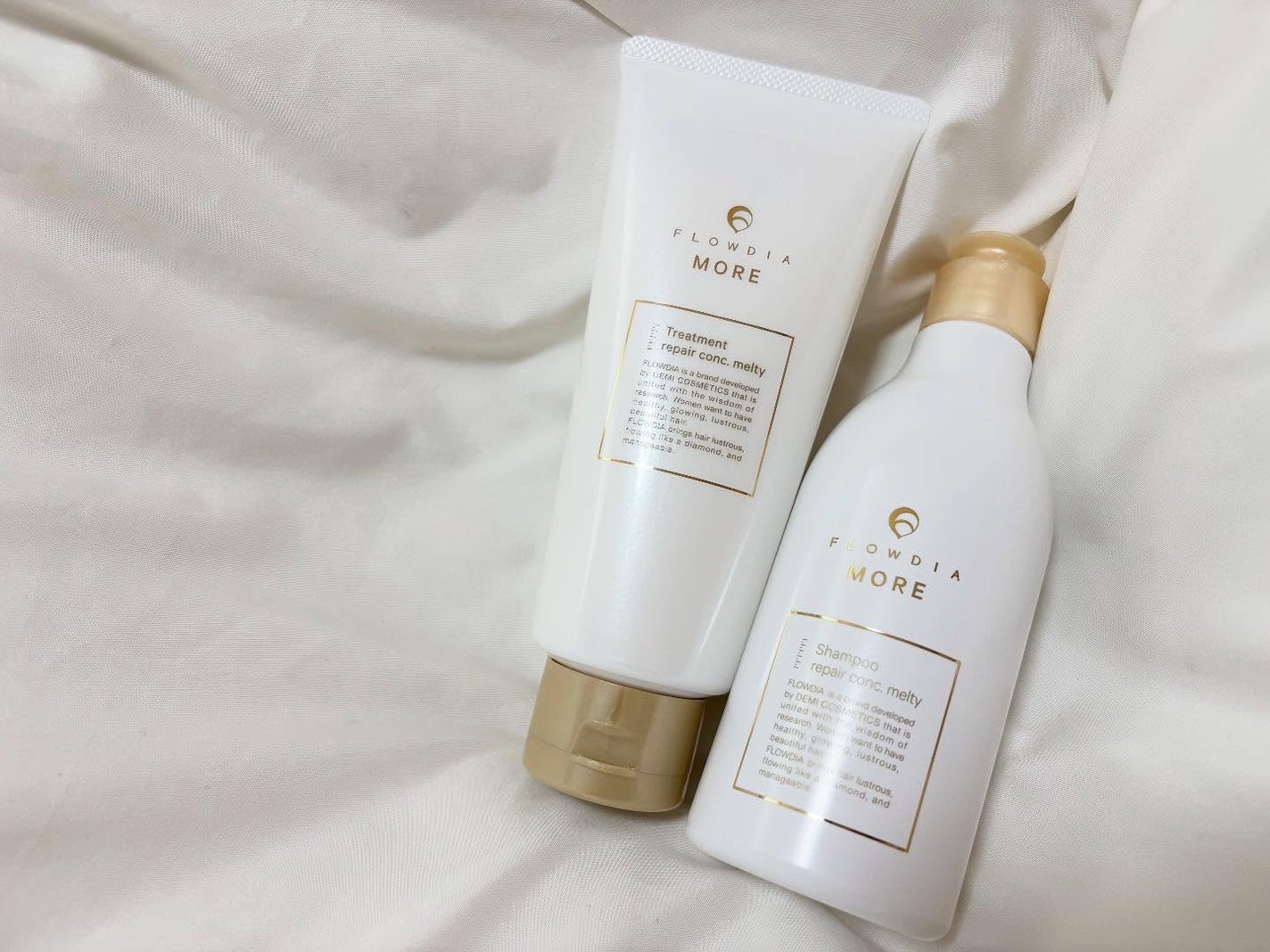 フローディアモア シャンプー リペアコンクメルティー/FLOWDIA/サロンシャンプーを使ったクチコミ(1枚目)