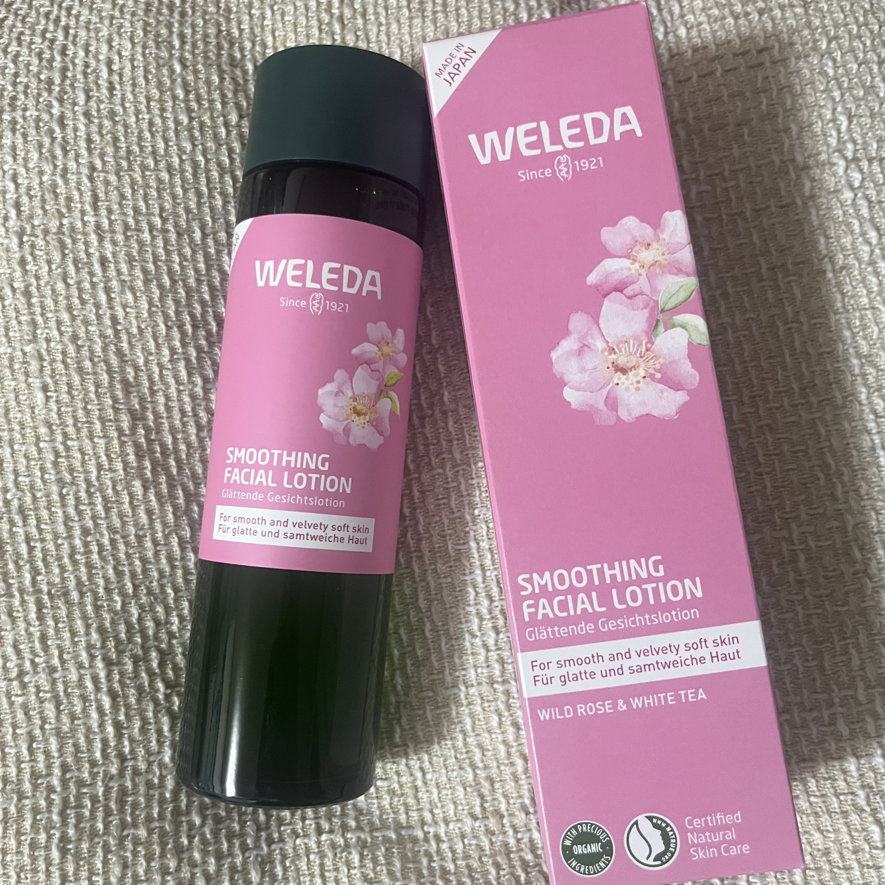 ワイルドローズ スムージングローション/WELEDA/化粧水を使ったクチコミ（1枚目）