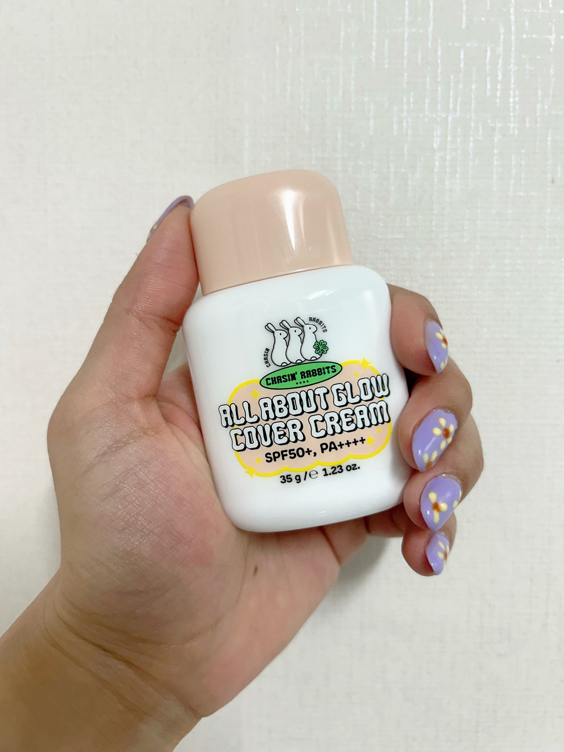 オールアバウトグロウカバークリーム/CHASIN'RABBITS/日焼け止めクリームを使ったクチコミ（1枚目）