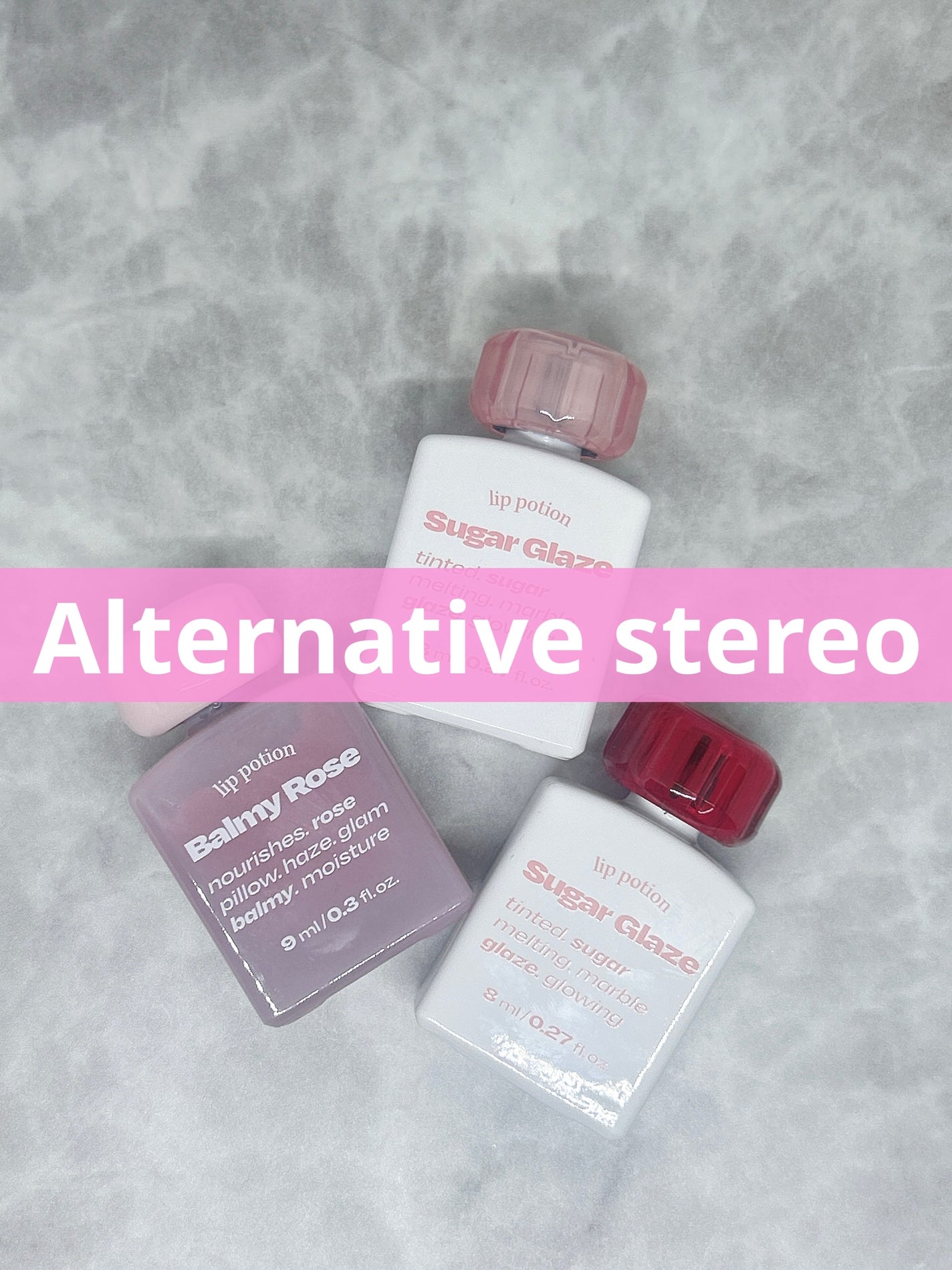 リップポーションバーミーローズ/alternativestereo/リップグロスを使ったクチコミ(1枚目)