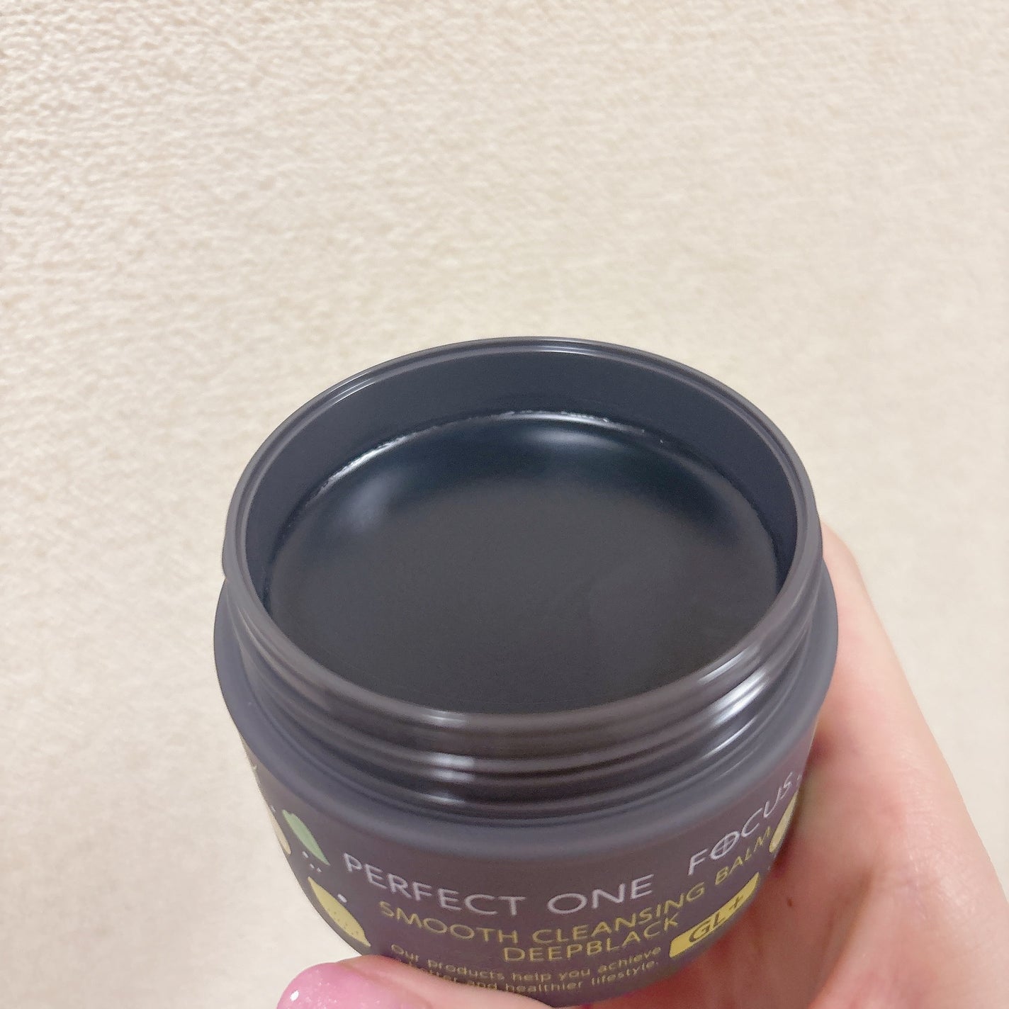 スムースクレンジングバーム ディープブラック GL+/PERFECT ONE FOCUS/クレンジングバームを使ったクチコミ(3枚目)