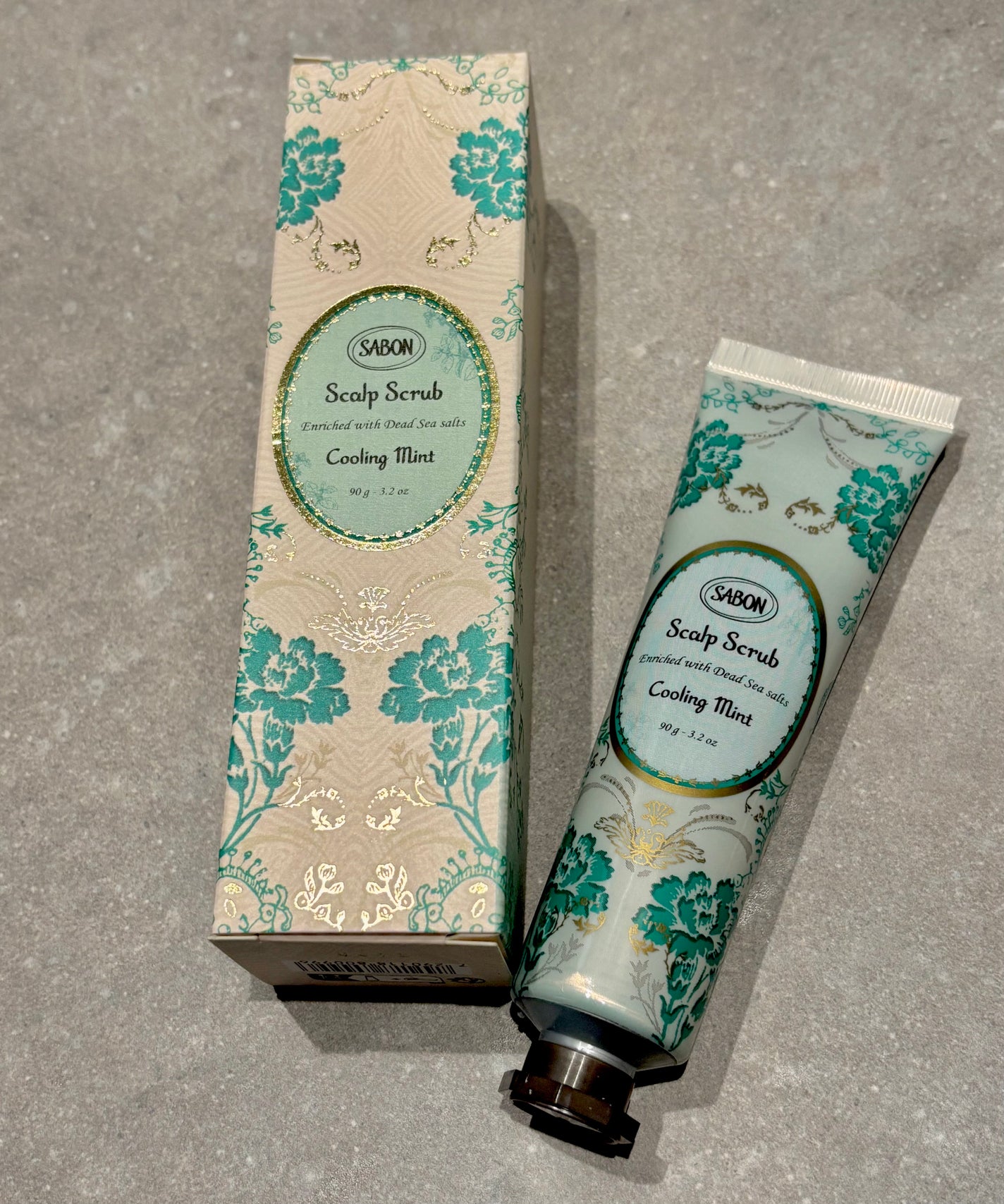 ヘッドスクラブ リフレッシング(ミント)/SABON/ヘッドスクラブを使ったクチコミ(1枚目)