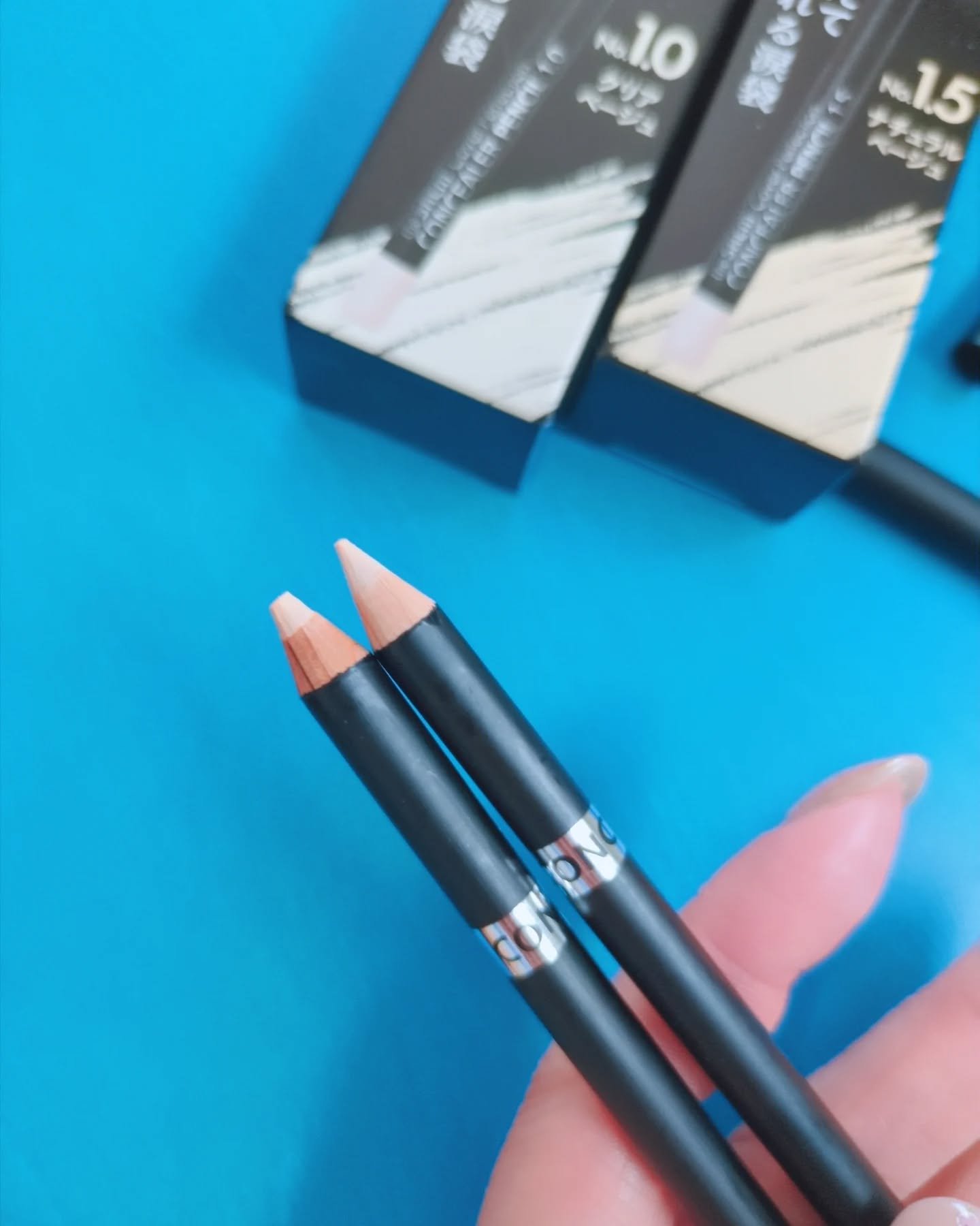 カバーパーフェクション コンシーラー ペンシル/the SAEM/ペンシルコンシーラーを使ったクチコミ（3枚目）