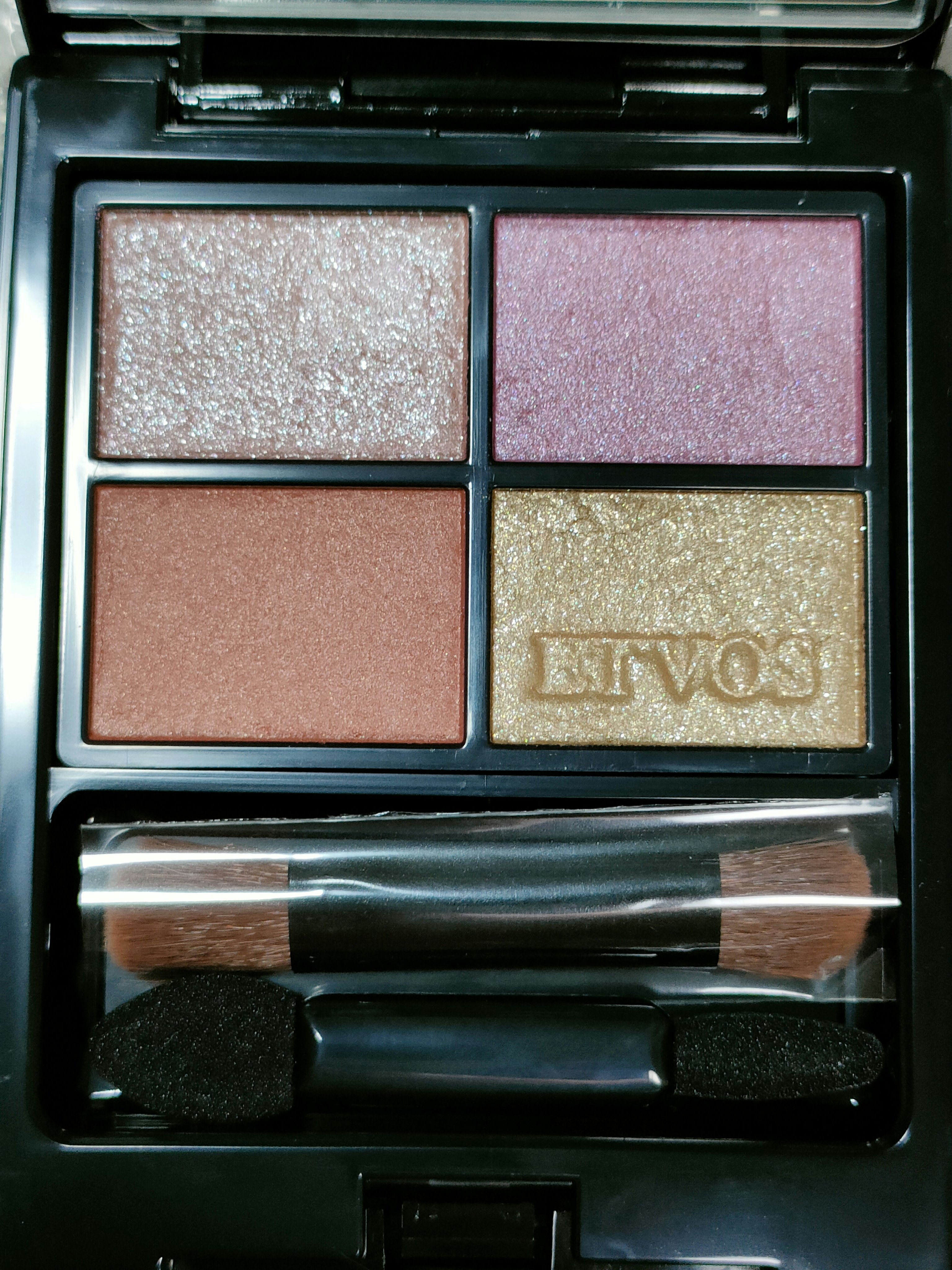 ミネラルアイバームⅡ/エトヴォス/ジェル・クリームアイシャドウを使ったクチコミ（2枚目）