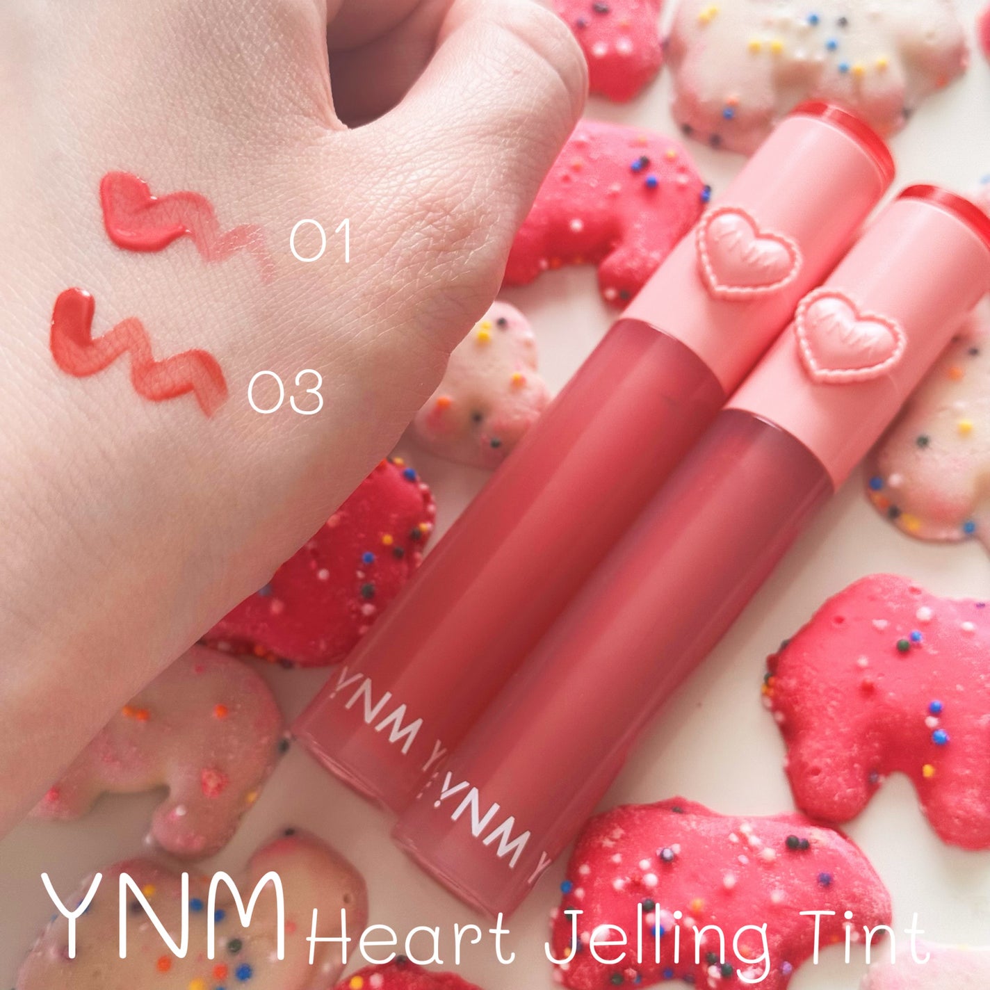 ハートゼリングティント/YNM/リップティントを使ったクチコミ(4枚目)