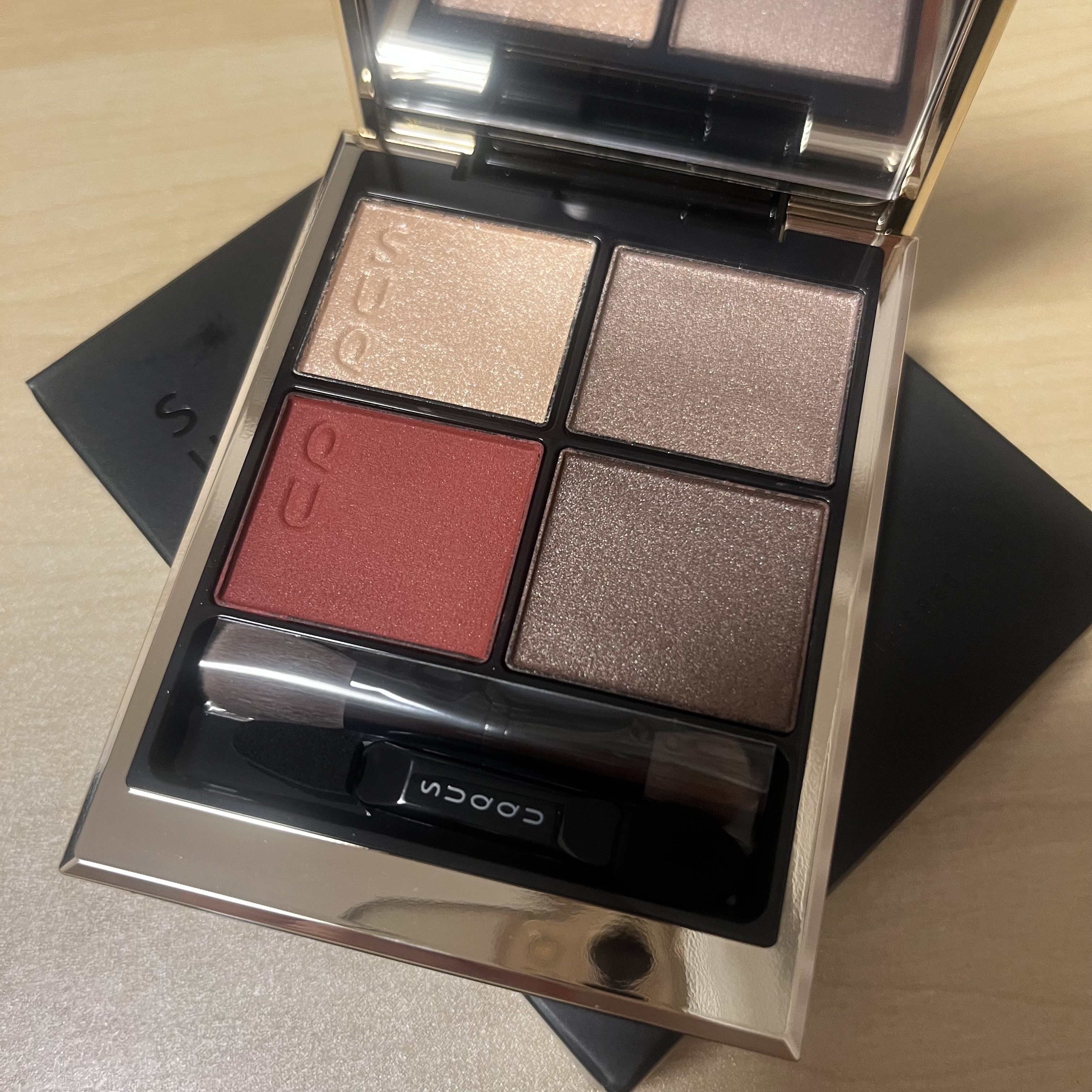 シグニチャー カラー アイズ/SUQQU/アイシャドウパレットを使ったクチコミ（3枚目）