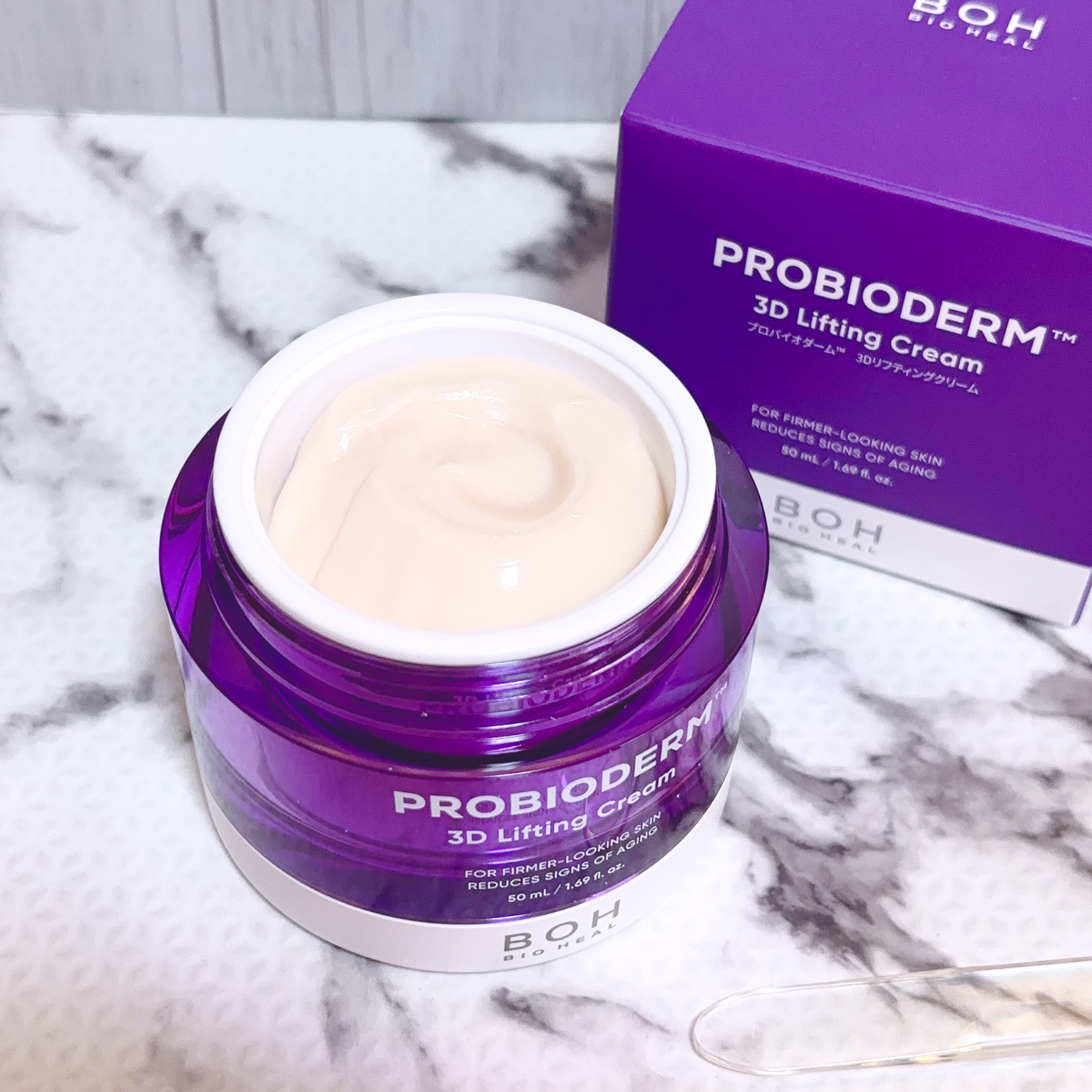 バイオヒールボ プロバイオダーム 3Dリフティングクリーム/BIOHEAL BOH/フェイスクリームを使ったクチコミ（3枚目）
