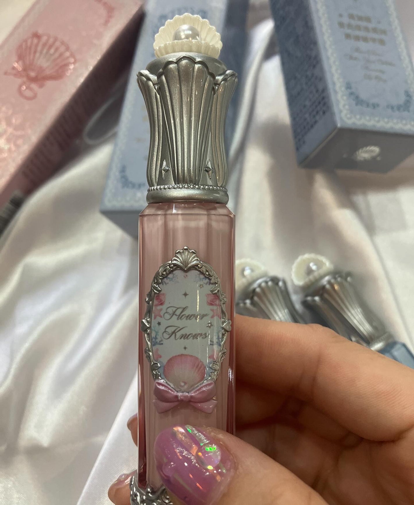 シェルズジュエルコレクション リップ グレーズ/FlowerKnows/口紅を使ったクチコミ(4枚目)