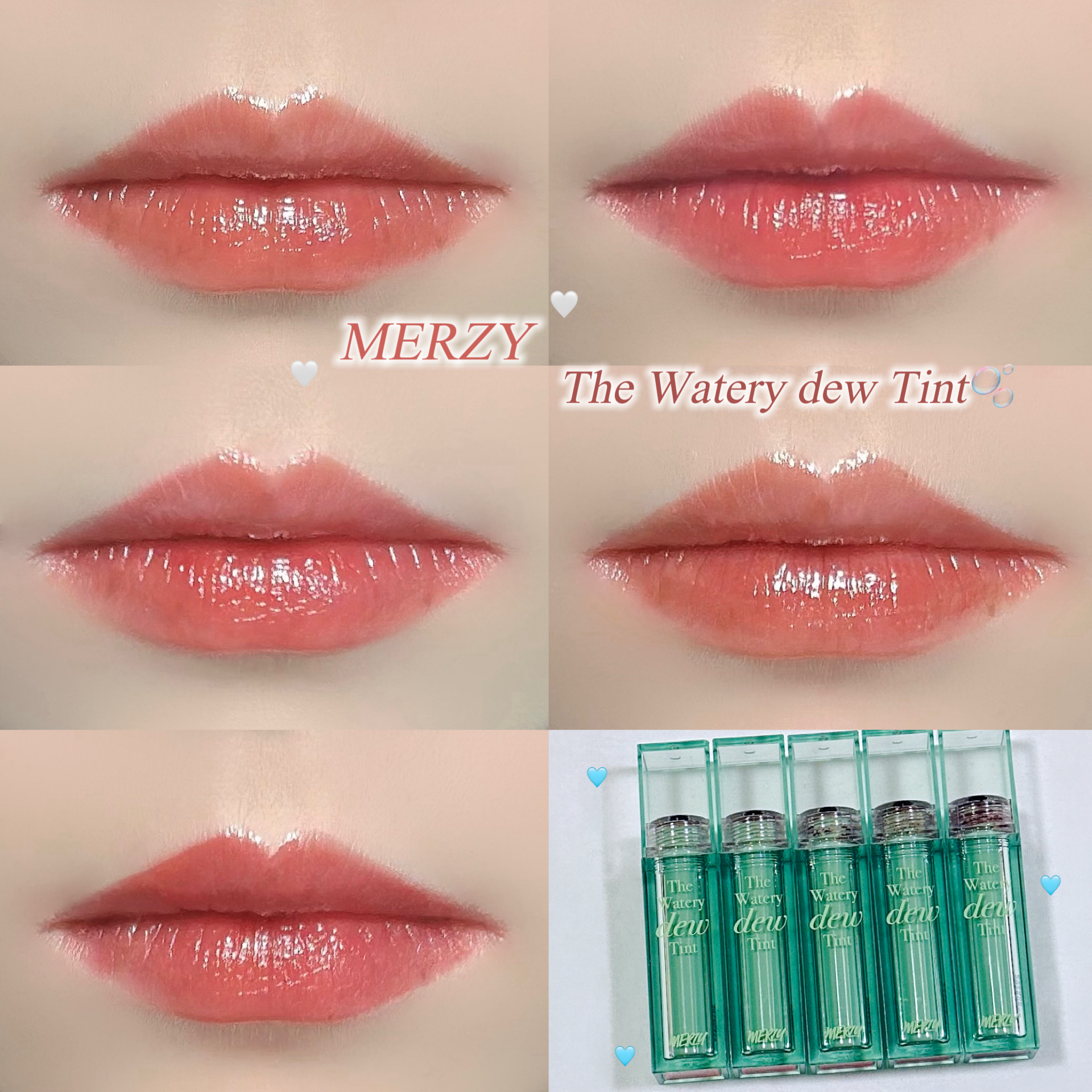 ザ ウォータリーデューティント/MERZY/リップティントを使ったクチコミ（1枚目）