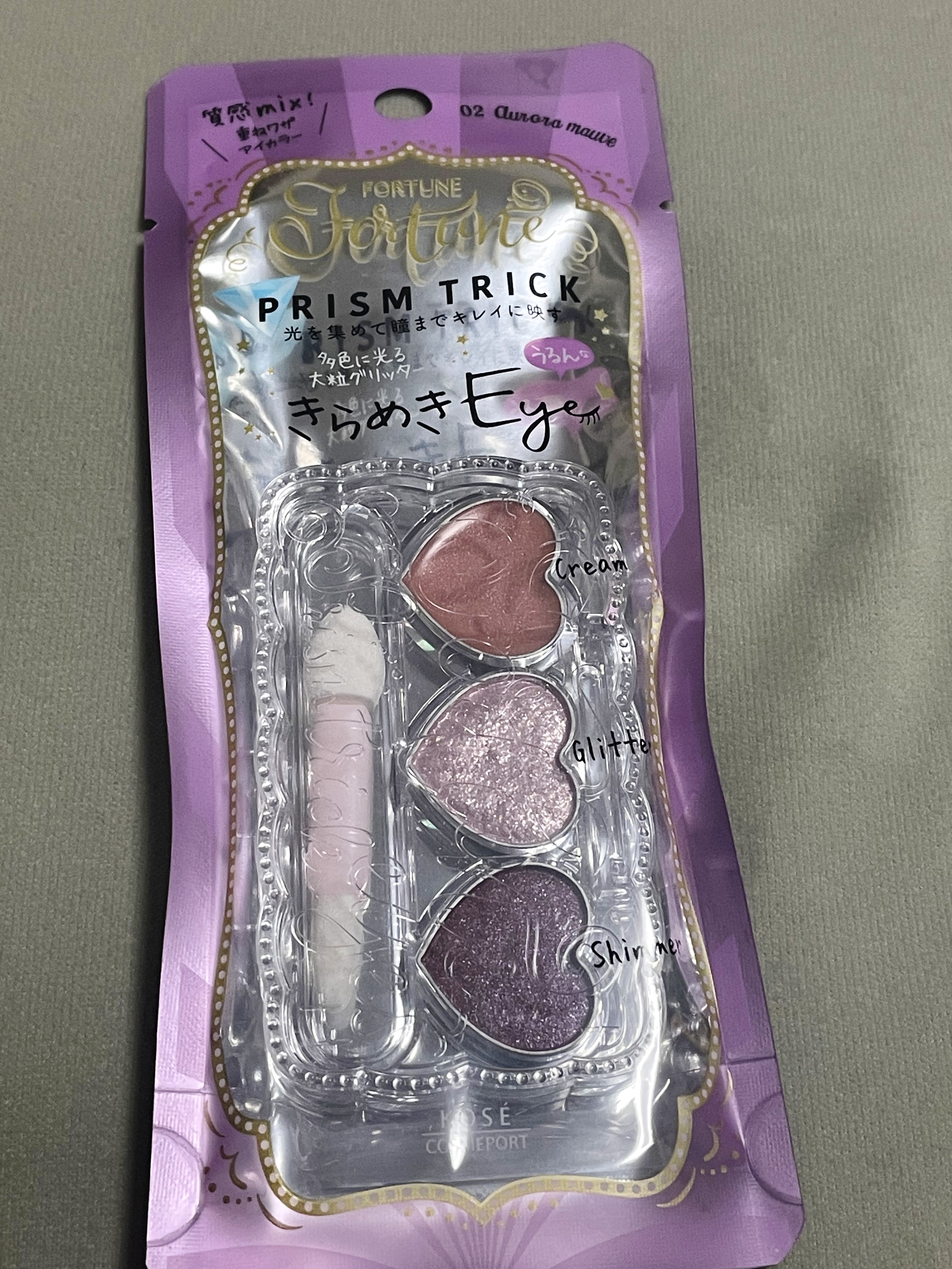 フォーチュン　ドーリーフィール　アイカラー/フォーチュン/アイシャドウパレットを使ったクチコミ（2枚目）