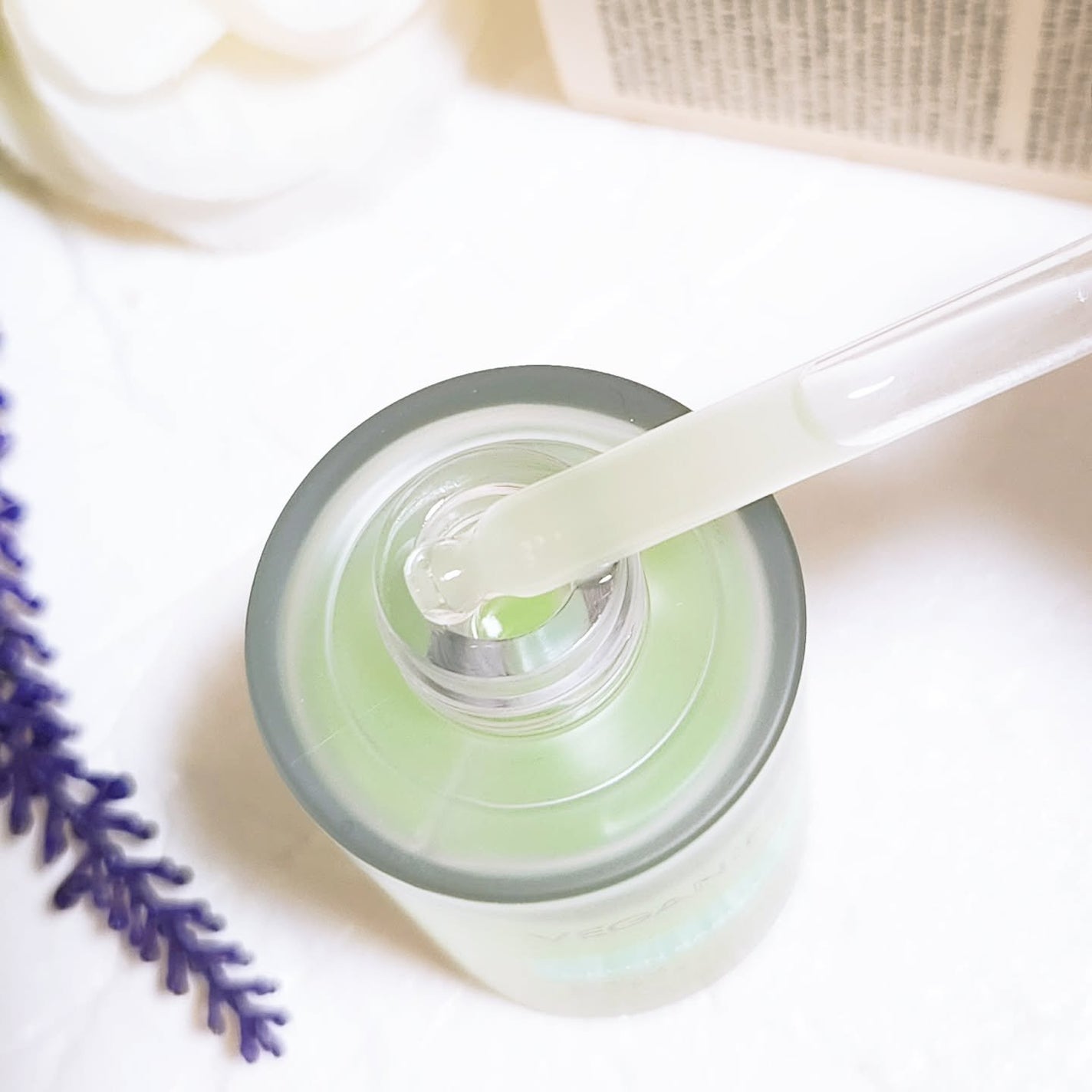 青麦ジンクセラム/Veganifect/美容液を使ったクチコミ(4枚目)