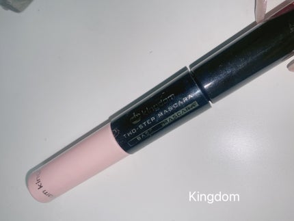 ツーステップマスカラWP/キングダム/マスカラを使ったクチコミ(1枚目)