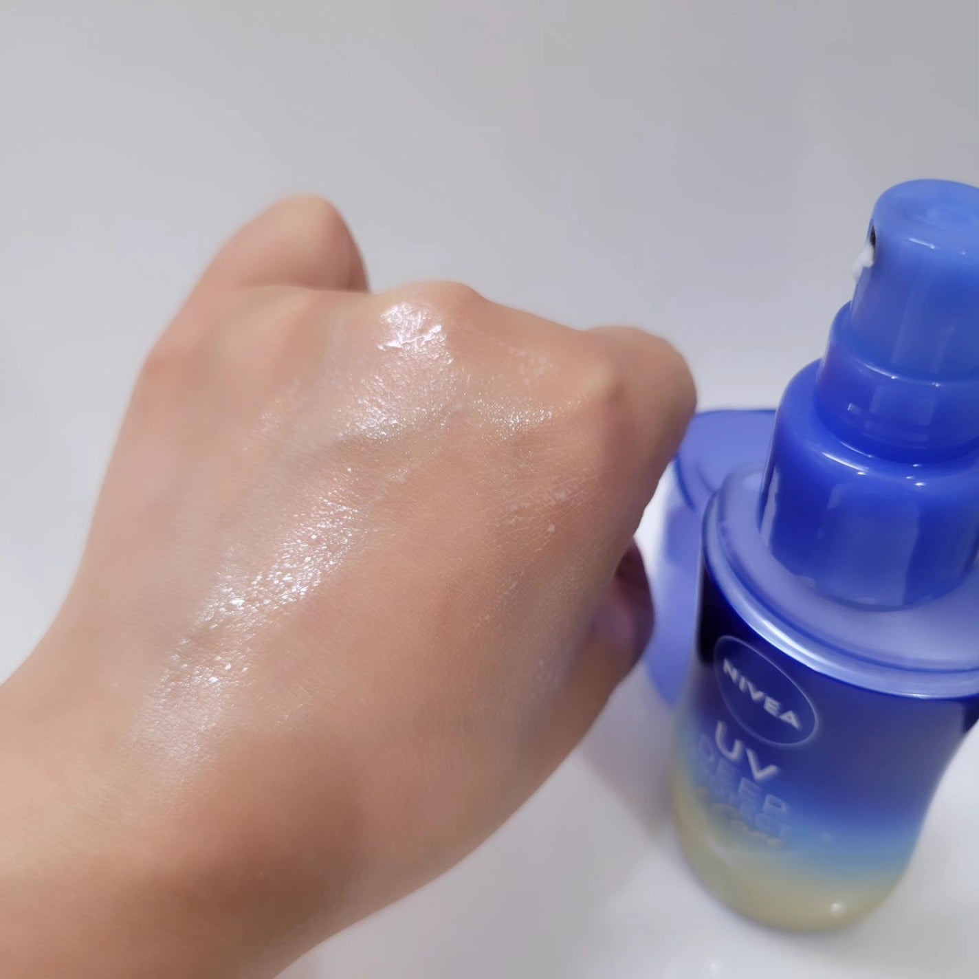 ニベアUV ディーププロテクト&ケア ミルクミスト/ニベア/日焼け止めミスト・スプレーを使ったクチコミ(5枚目)