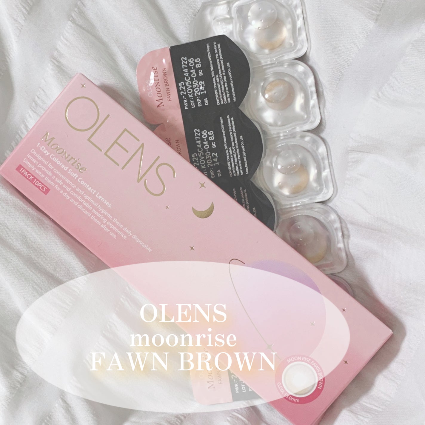 Moonrise 1day/OLENS/ワンデー(1DAY)カラコンを使ったクチコミ(4枚目)