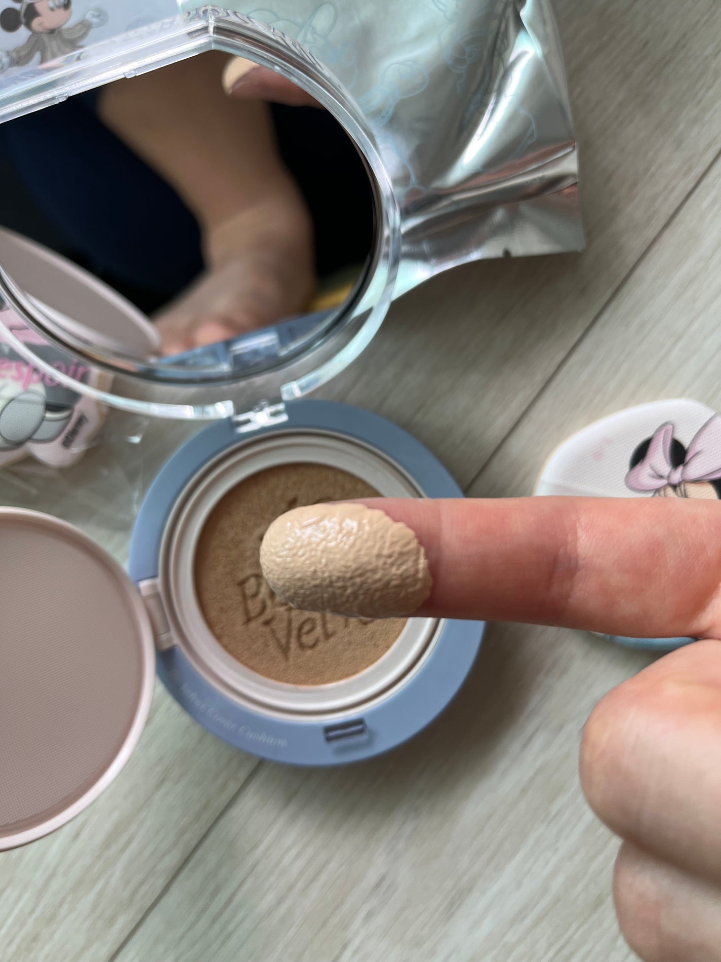 ビーベルベットカバークッション/espoir/クッションファンデーションを使ったクチコミ(4枚目)