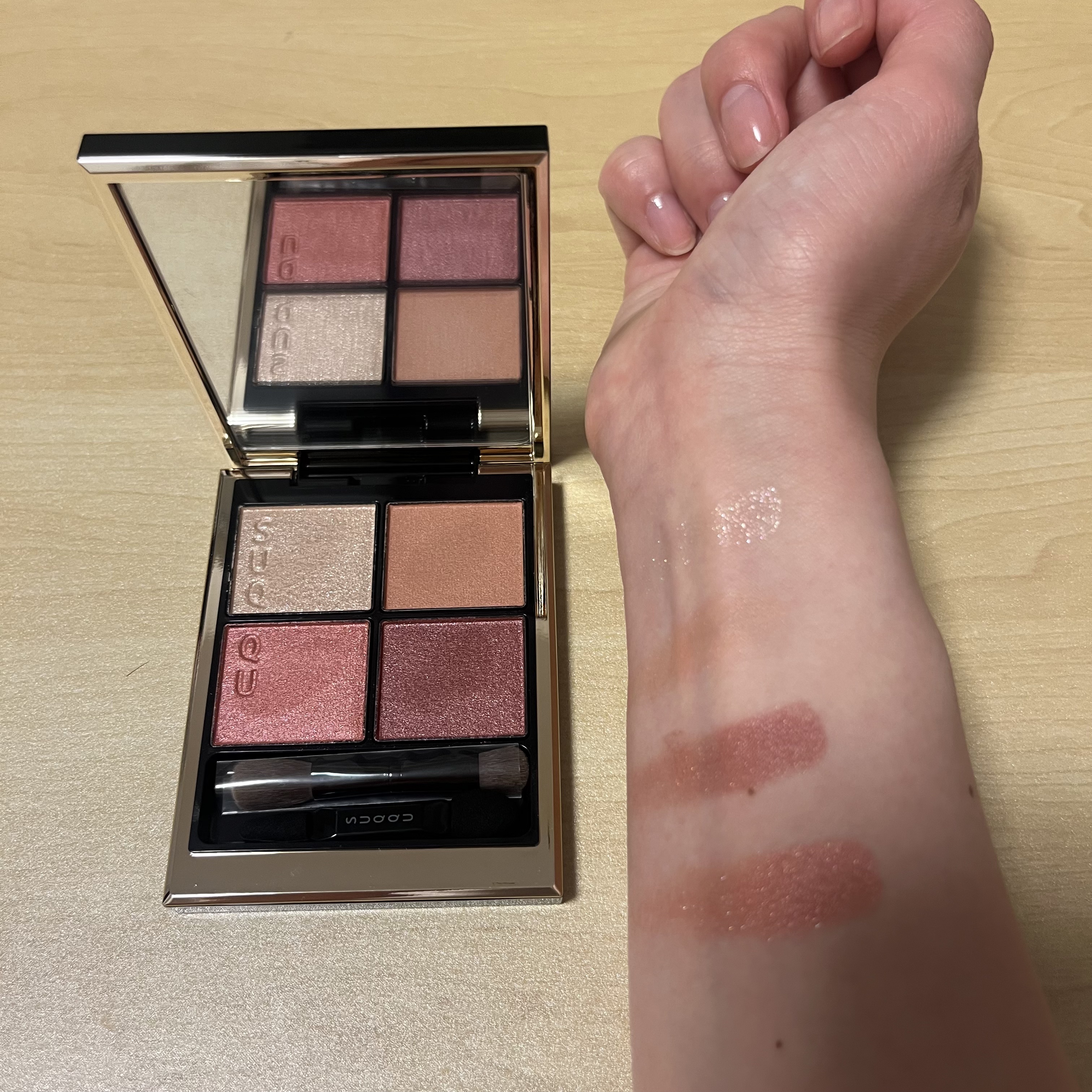 シグニチャー カラー アイズ/SUQQU/アイシャドウパレットを使ったクチコミ（2枚目）