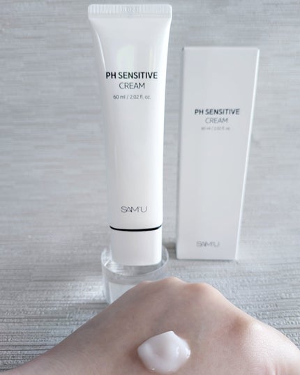 PHセンシティブクリームチューブ 60ml/SAM'U/フェイスクリームを使ったクチコミ(2枚目)
