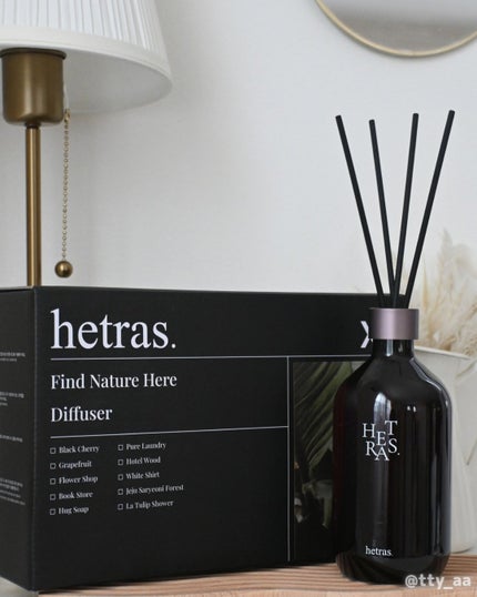 プレミアムディフューザー/hetras/ルームフレグランスを使ったクチコミ(4枚目)
