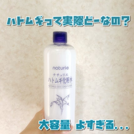ハトムギ化粧水(ナチュリエ スキンコンディショナー R )/ナチュリエ/化粧水を使ったクチコミ(1枚目)