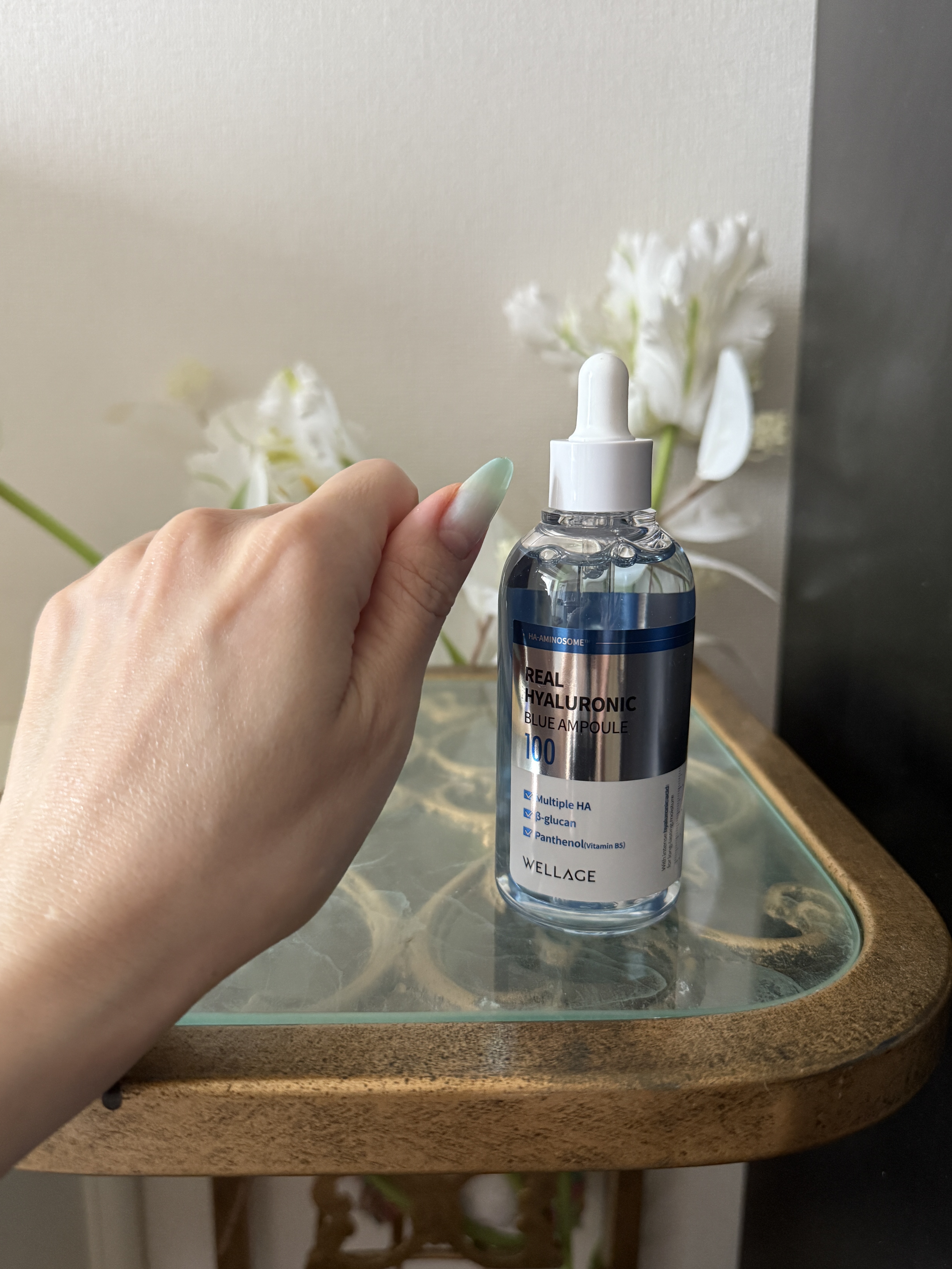 リアルヒアルロニックブルーアンプル 100/Wellage/美容液を使ったクチコミ（1枚目）