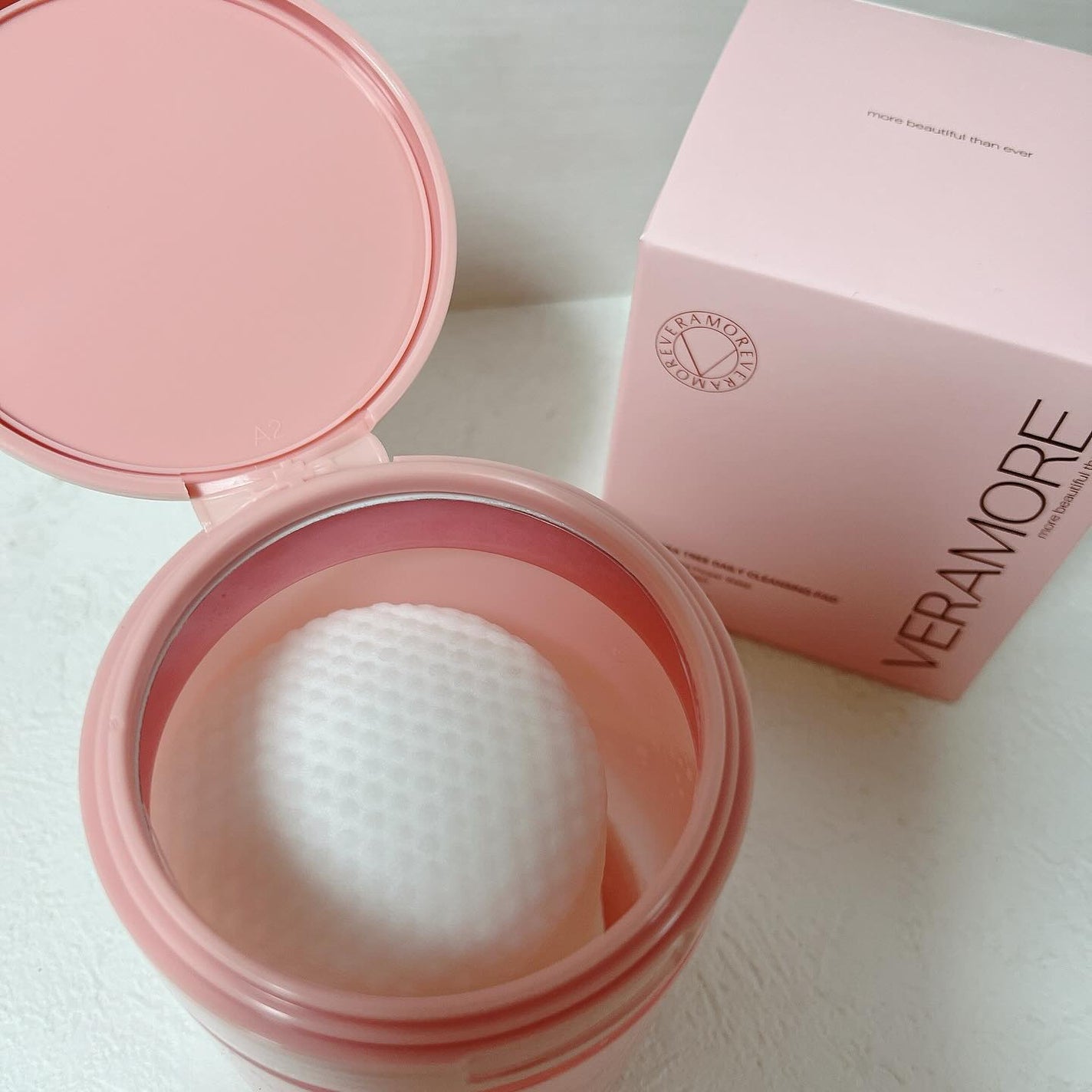 ローズ&ティーツリークレンジングパッド/VERAMORE/クレンジングシートを使ったクチコミ(2枚目)