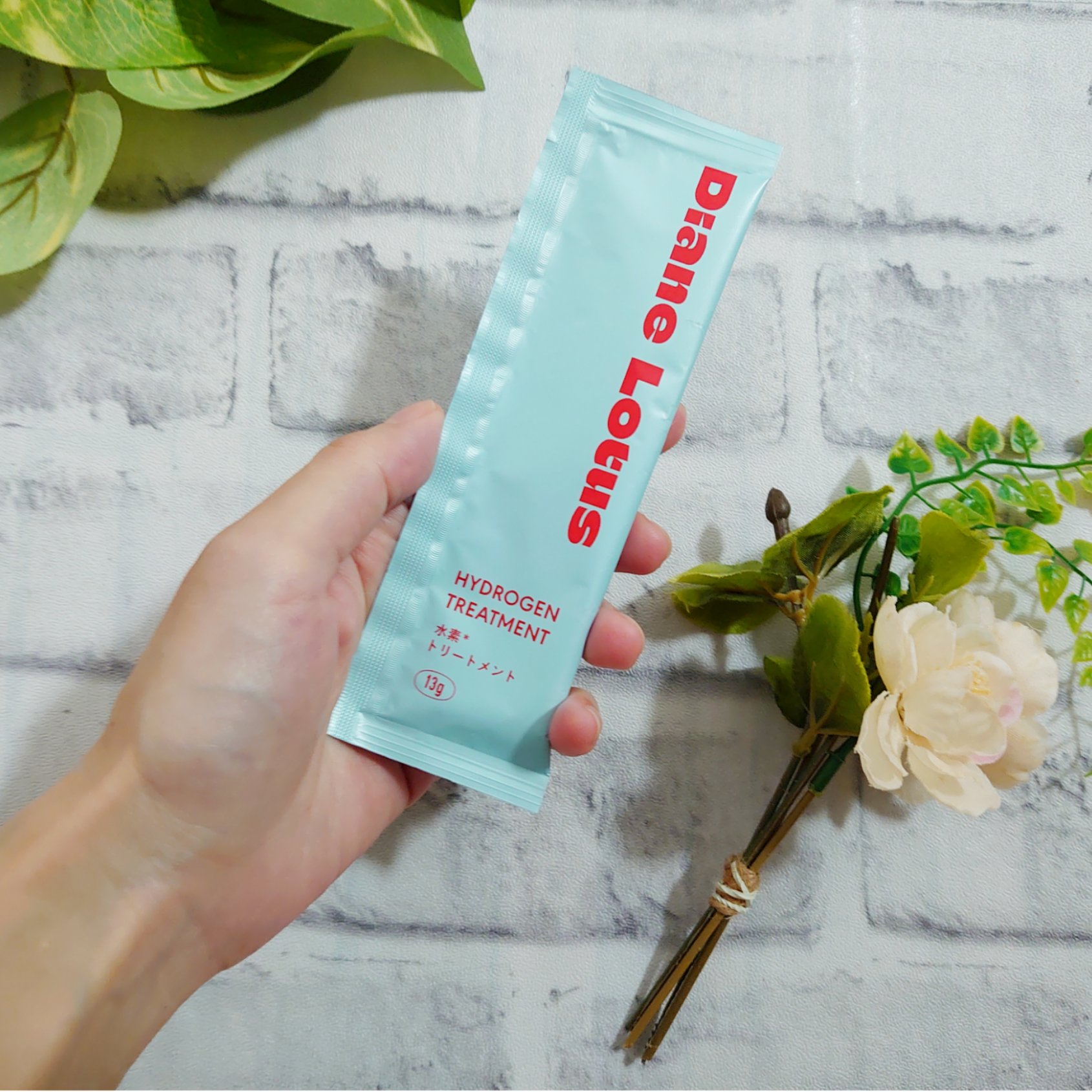 ロータス 水素トリートメント ティー＆シトラスの香り/ダイアン/洗い流すヘアトリートメントを使ったクチコミ（3枚目）