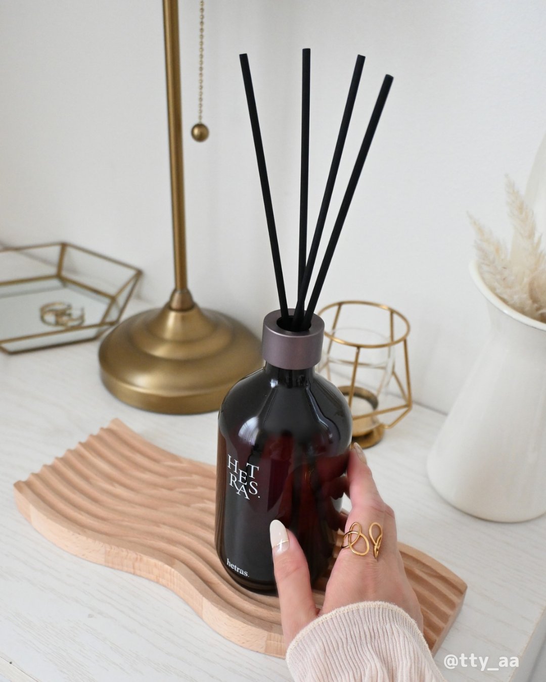 プレミアムディフューザー/hetras/ルームフレグランスを使ったクチコミ（3枚目）