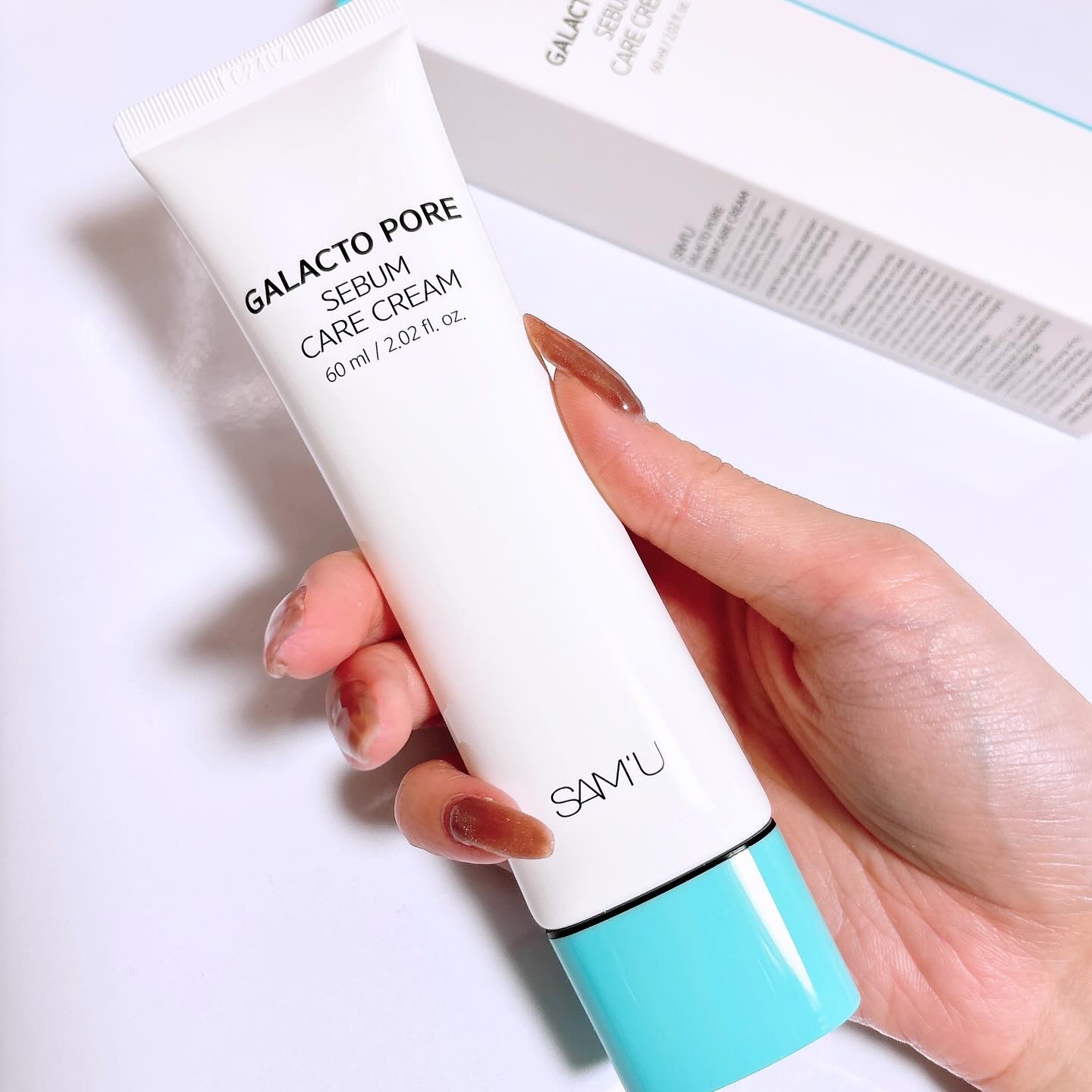サミュ ガラクトポア セバムケアクリーム/SAM'U/フェイスクリームを使ったクチコミ（2枚目）