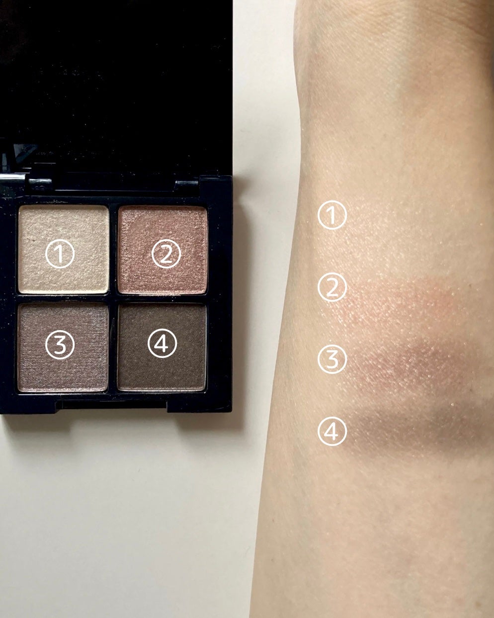 アイシャドウパレット/MIRIMU/アイシャドウパレットを使ったクチコミ(3枚目)