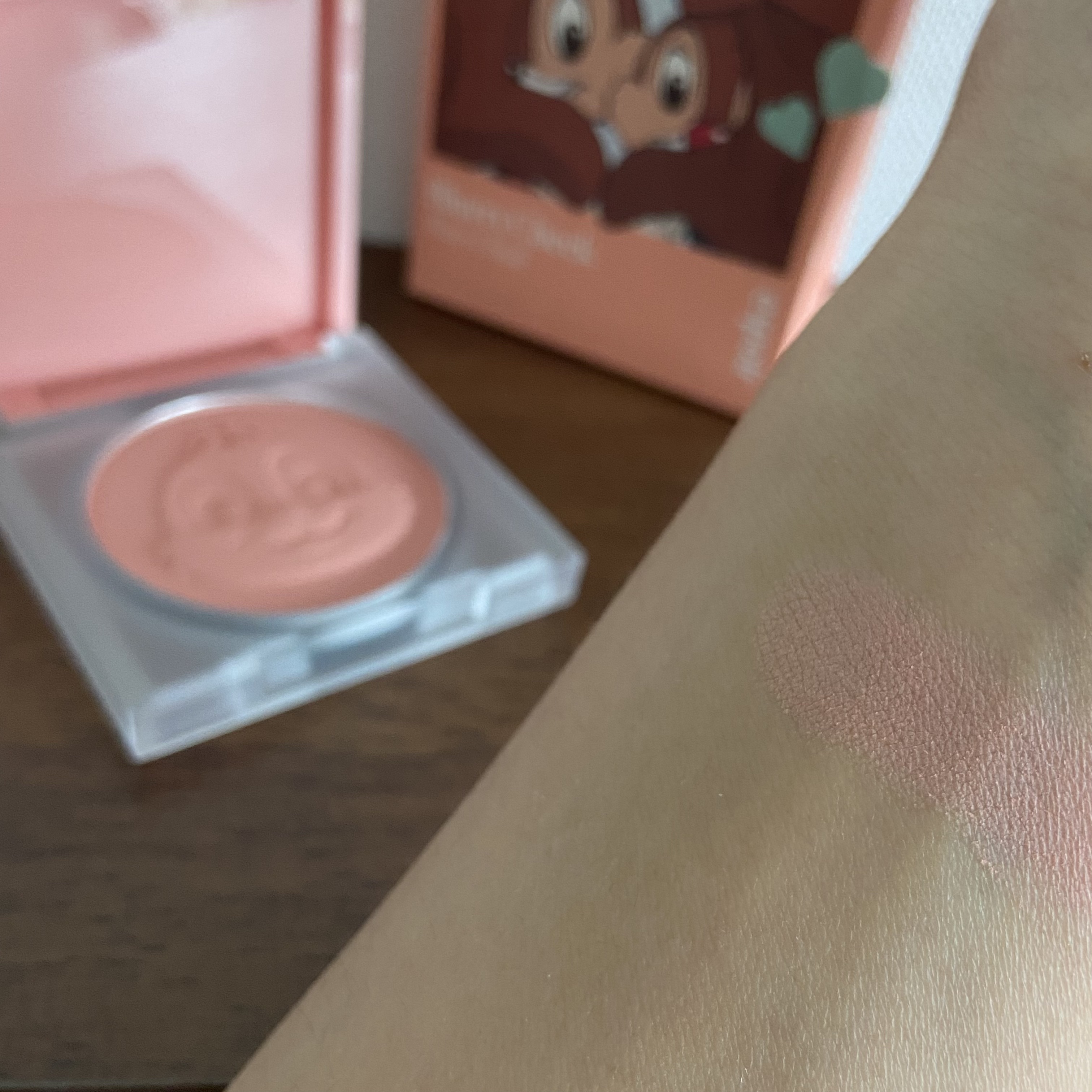 ブラリーチーク(ディズニーエディション)/espoir/チークを使ったクチコミ（3枚目）