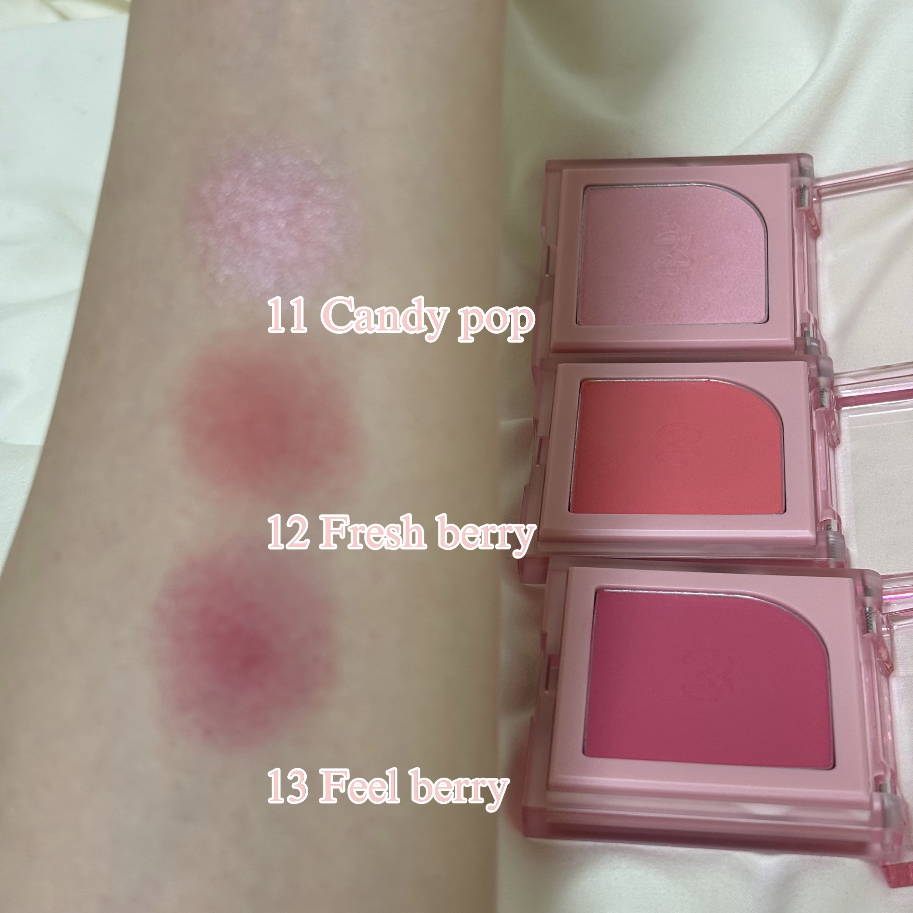 フラッターブラッシャー/mude/パウダーチークを使ったクチコミ（3枚目）