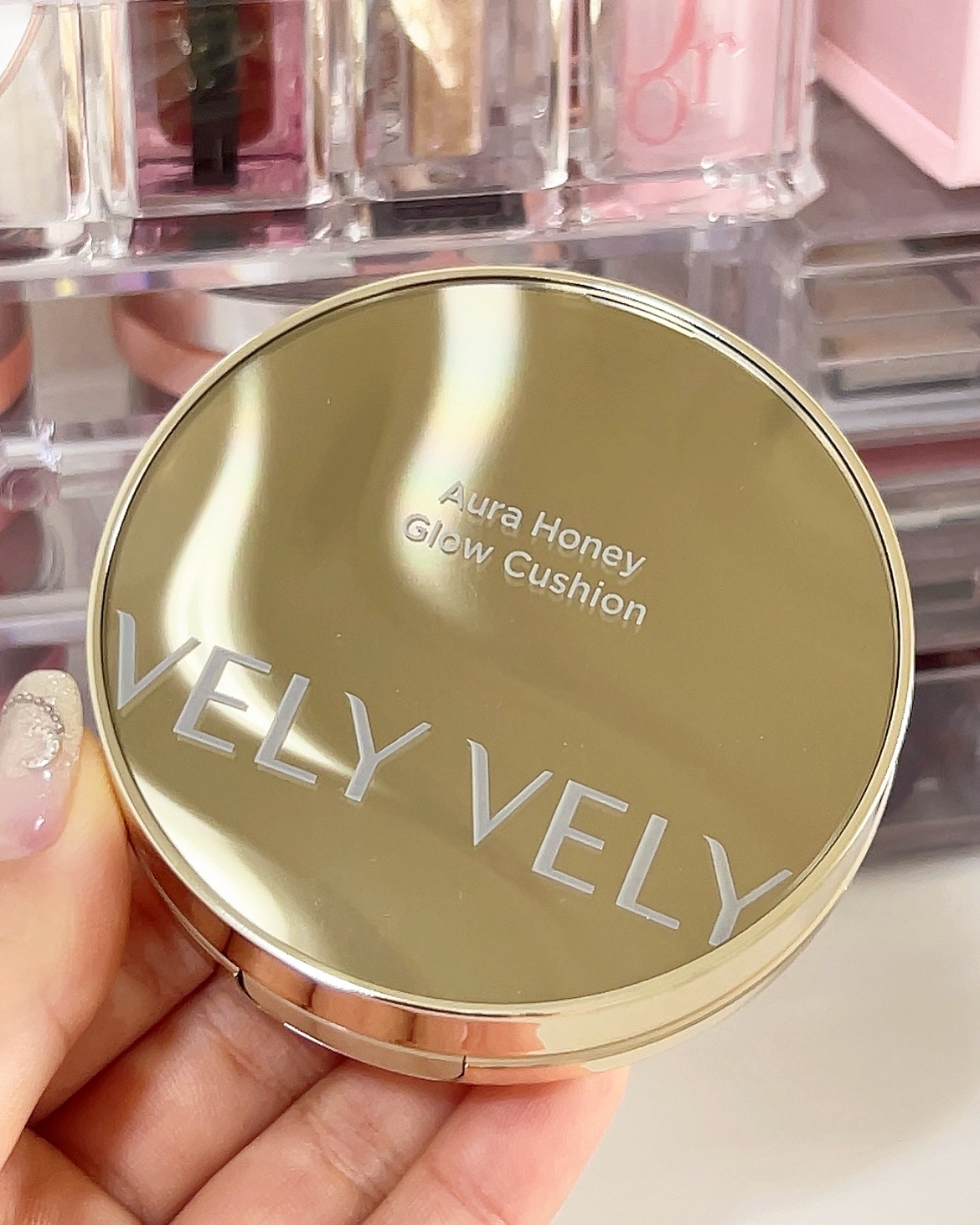 はちみつツヤ肌クッションファンデ/VELY VELY/クッションファンデーションを使ったクチコミ（3枚目）