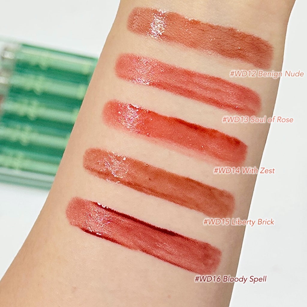 ザ ウォータリーデューティント/MERZY/リップティントを使ったクチコミ(2枚目)