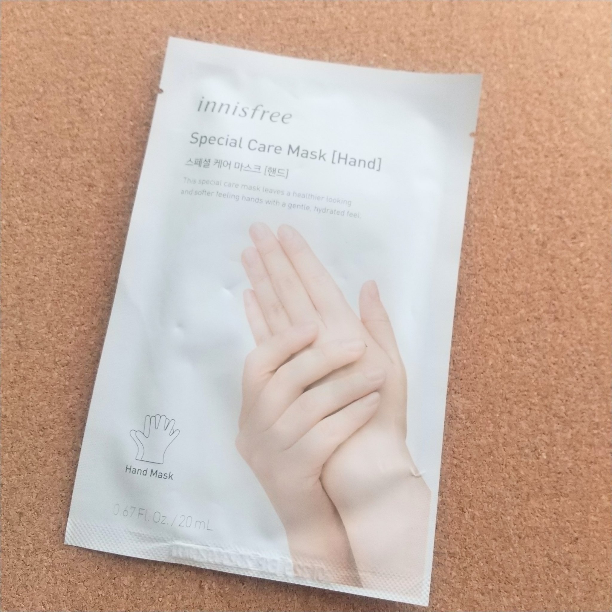 スペシャルケア ハンド マスク/innisfree/ハンドクリームを使ったクチコミ（1枚目）