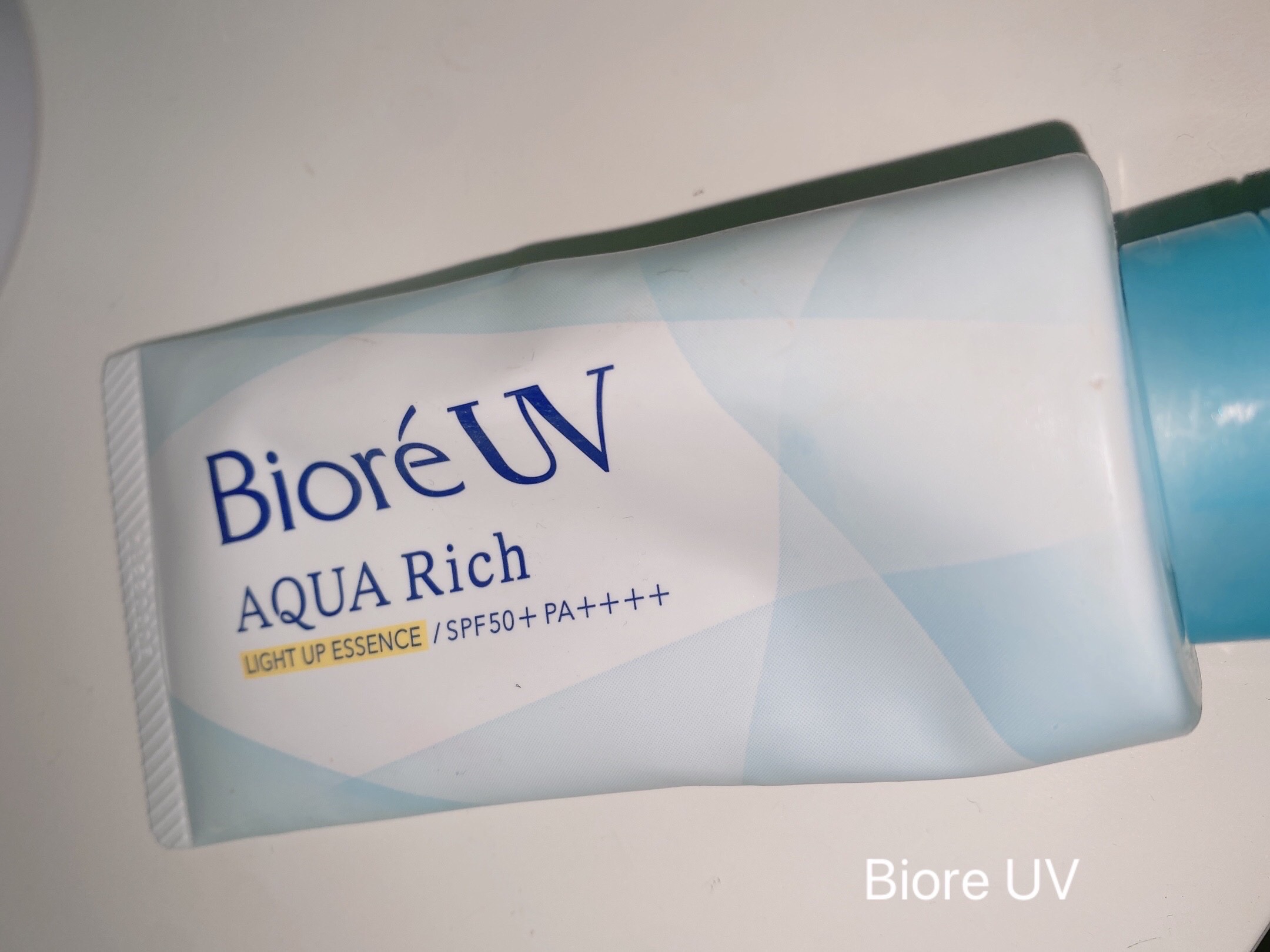 ビオレUV アクアリッチ ライトアップエッセンス/ビオレ/日焼け止めクリームを使ったクチコミ（1枚目）