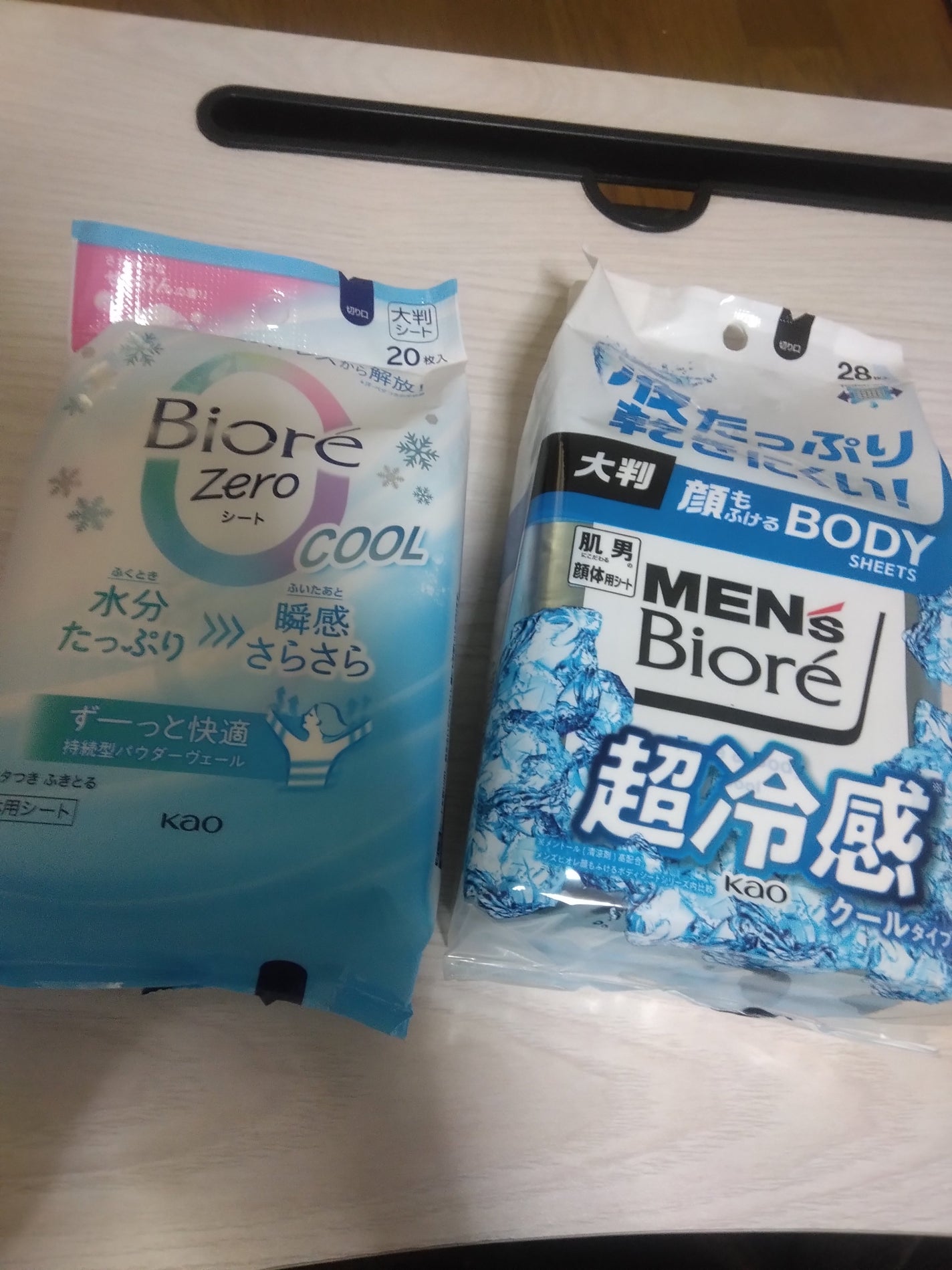 顔もふけるボディシート クールタイプ/メンズビオレ/ボディシートを使ったクチコミ(1枚目)