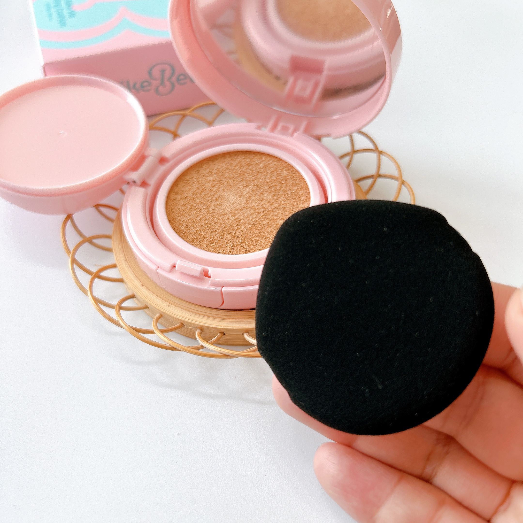 Make Me Fitting Cushion/Likebel/クッションファンデーションを使ったクチコミ（3枚目）