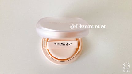インクラスティングクッションファンデーション/THE FACE SHOP/クッションファンデーションを使ったクチコミ(5枚目)
