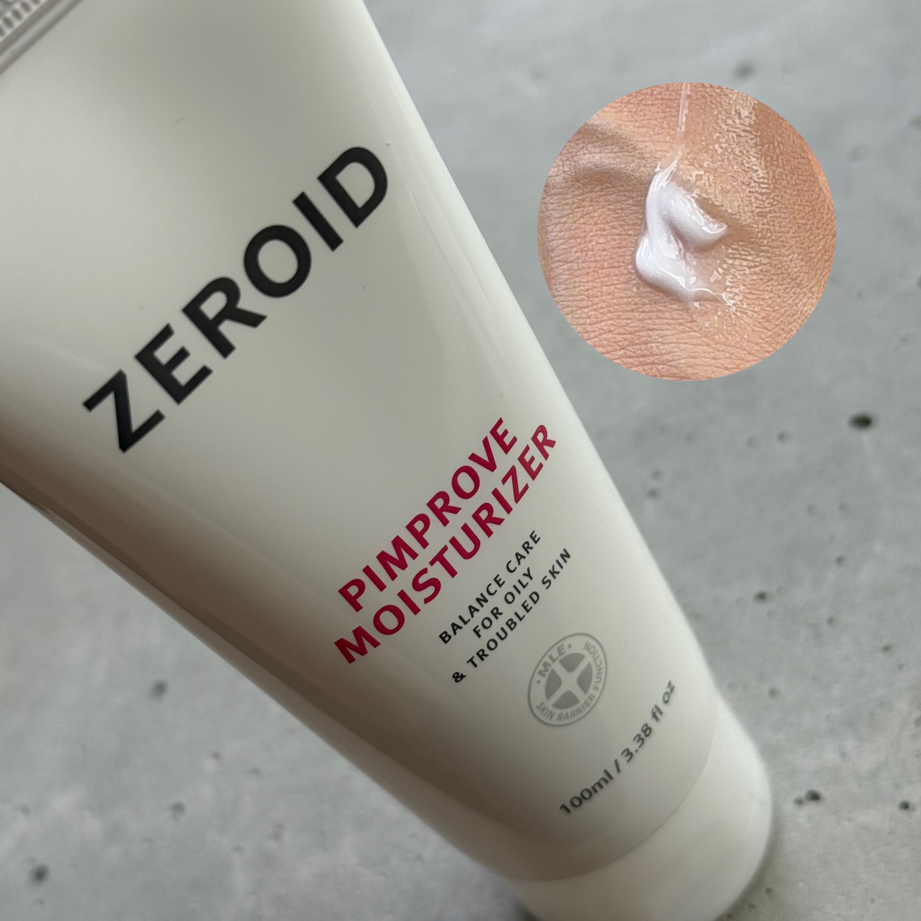 ピンプローブモイスチャーライザー/ZEROID/フェイスクリームを使ったクチコミ（3枚目）