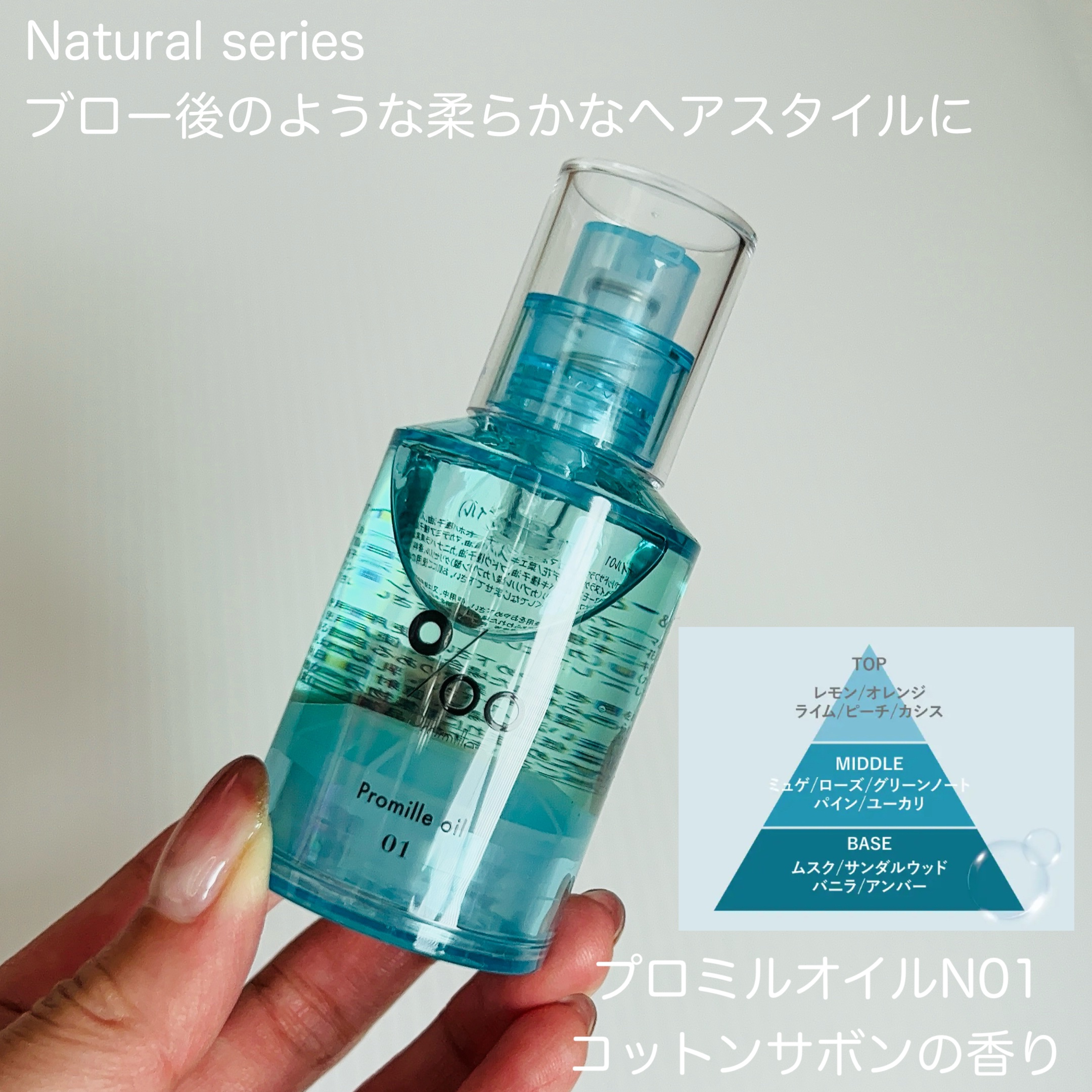 プロミルオイル N 01/Promille/ヘアオイルを使ったクチコミ（3枚目）